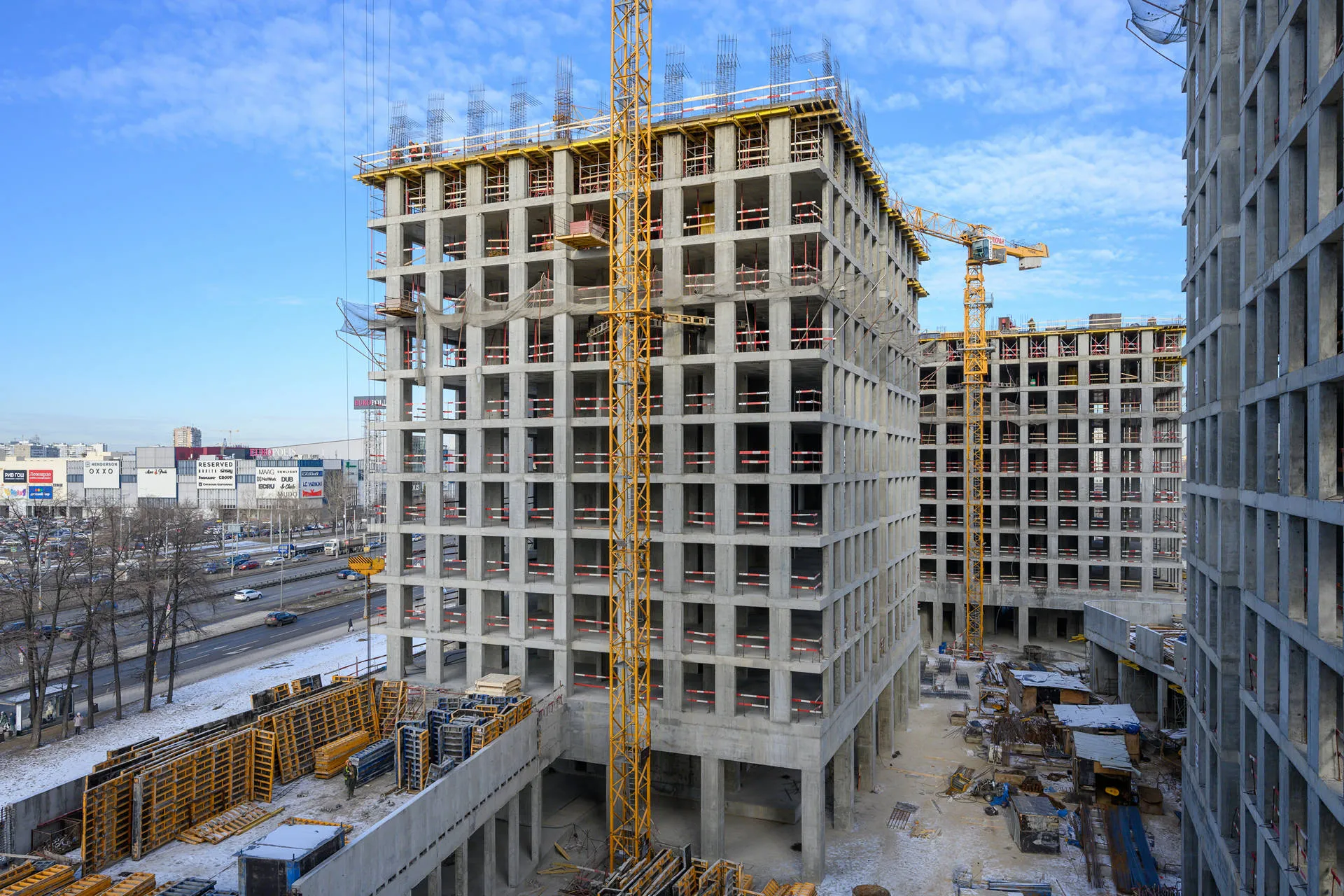 квартал «МИРАПОЛИС» ход строительства