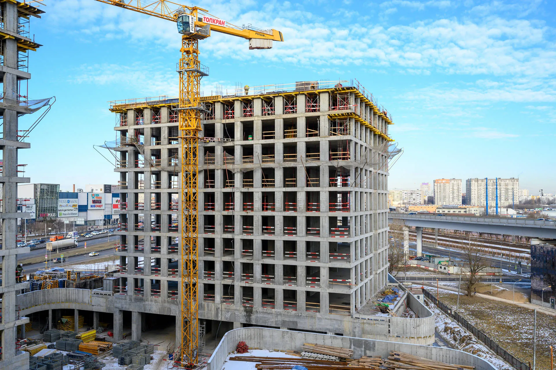 квартал «МИРАПОЛИС» ход строительства