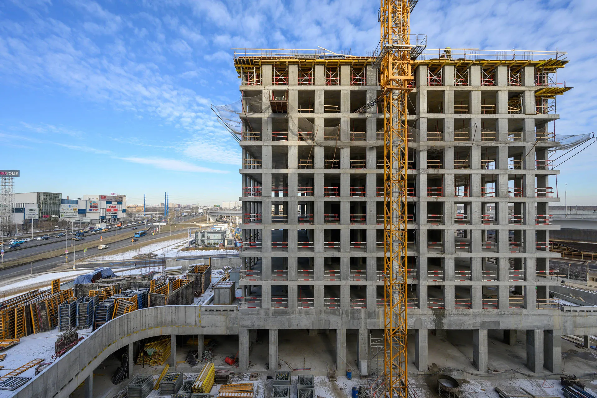 квартал «МИРАПОЛИС» ход строительства