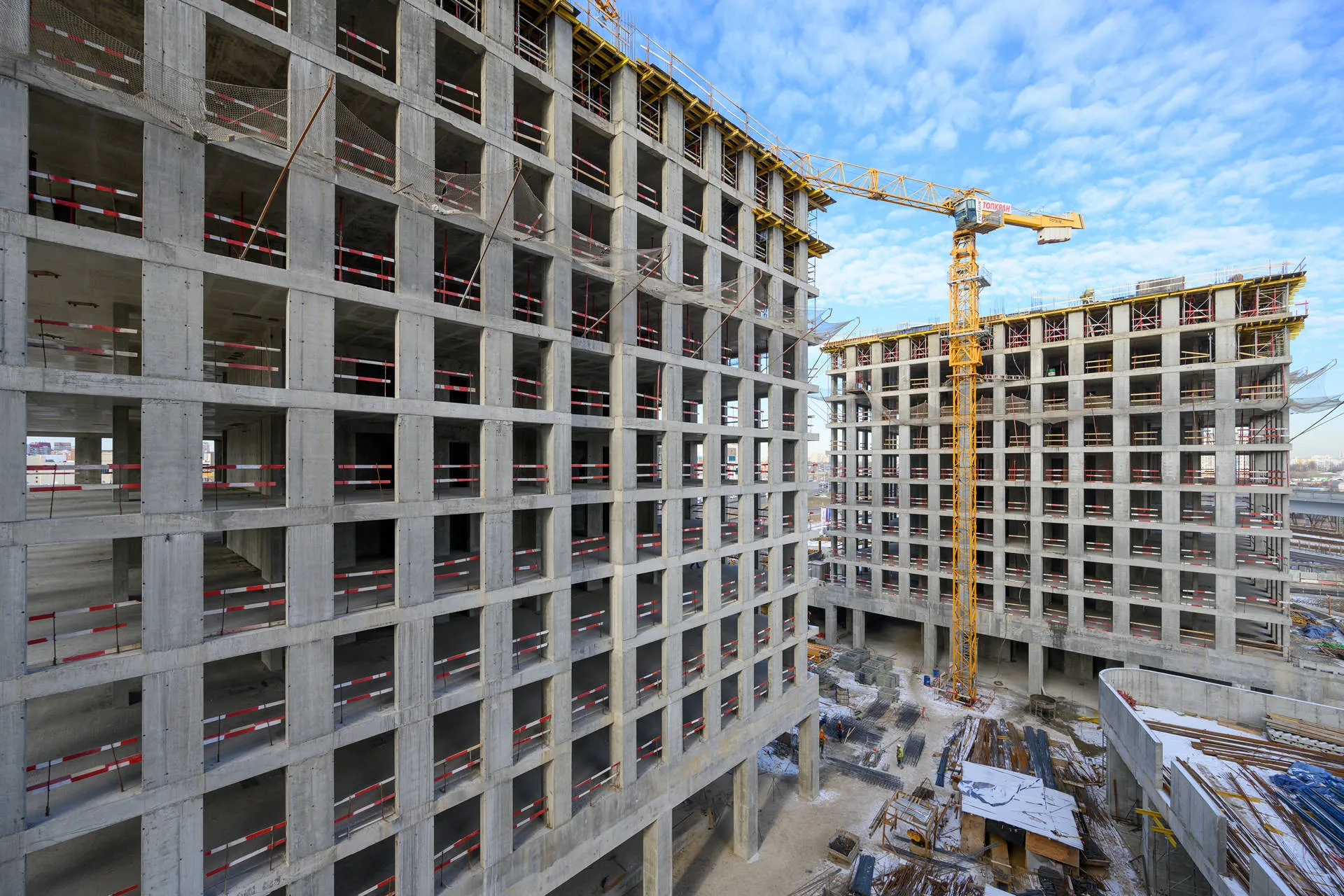 квартал «МИРАПОЛИС» ход строительства