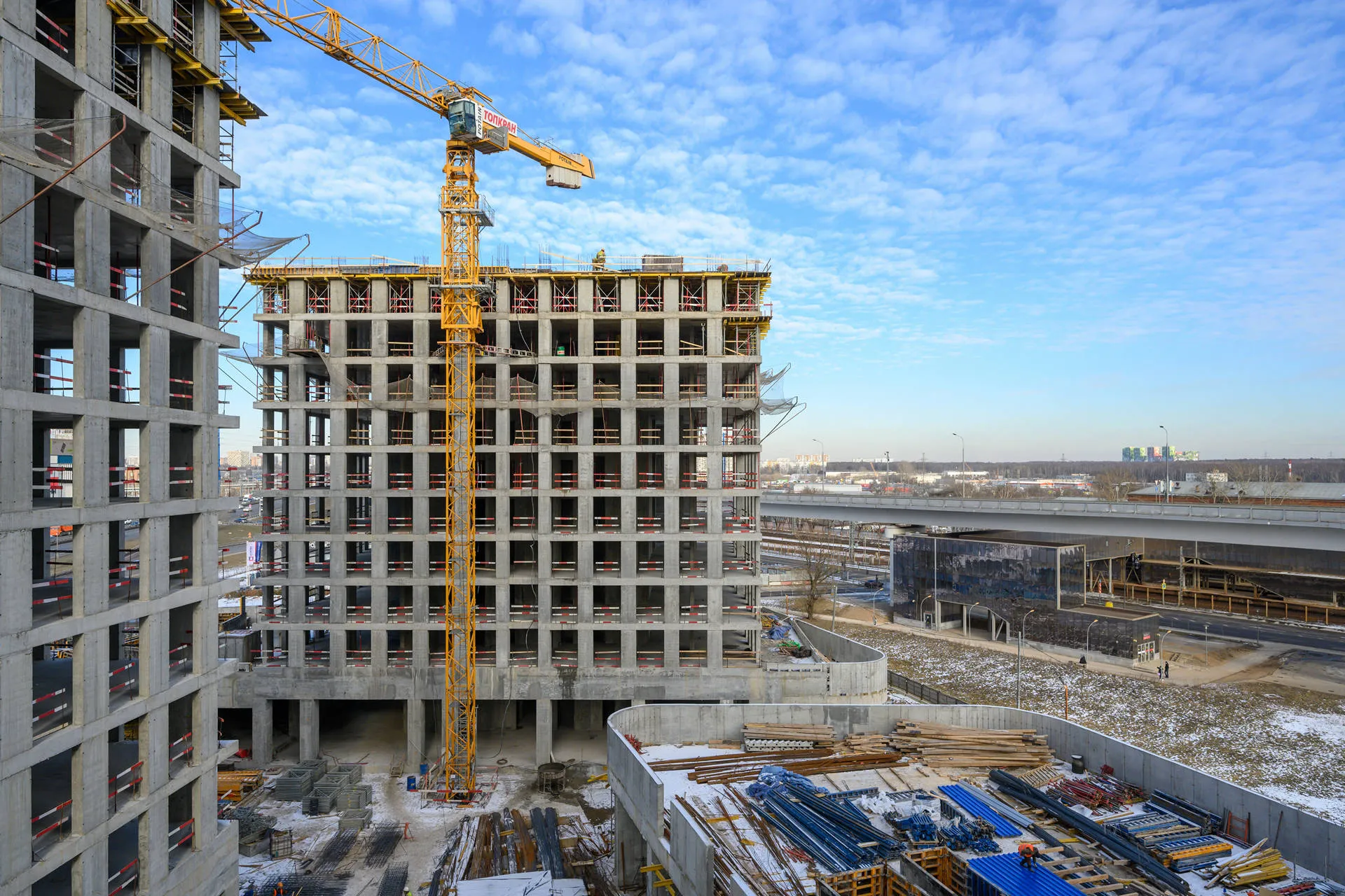 квартал «МИРАПОЛИС» ход строительства