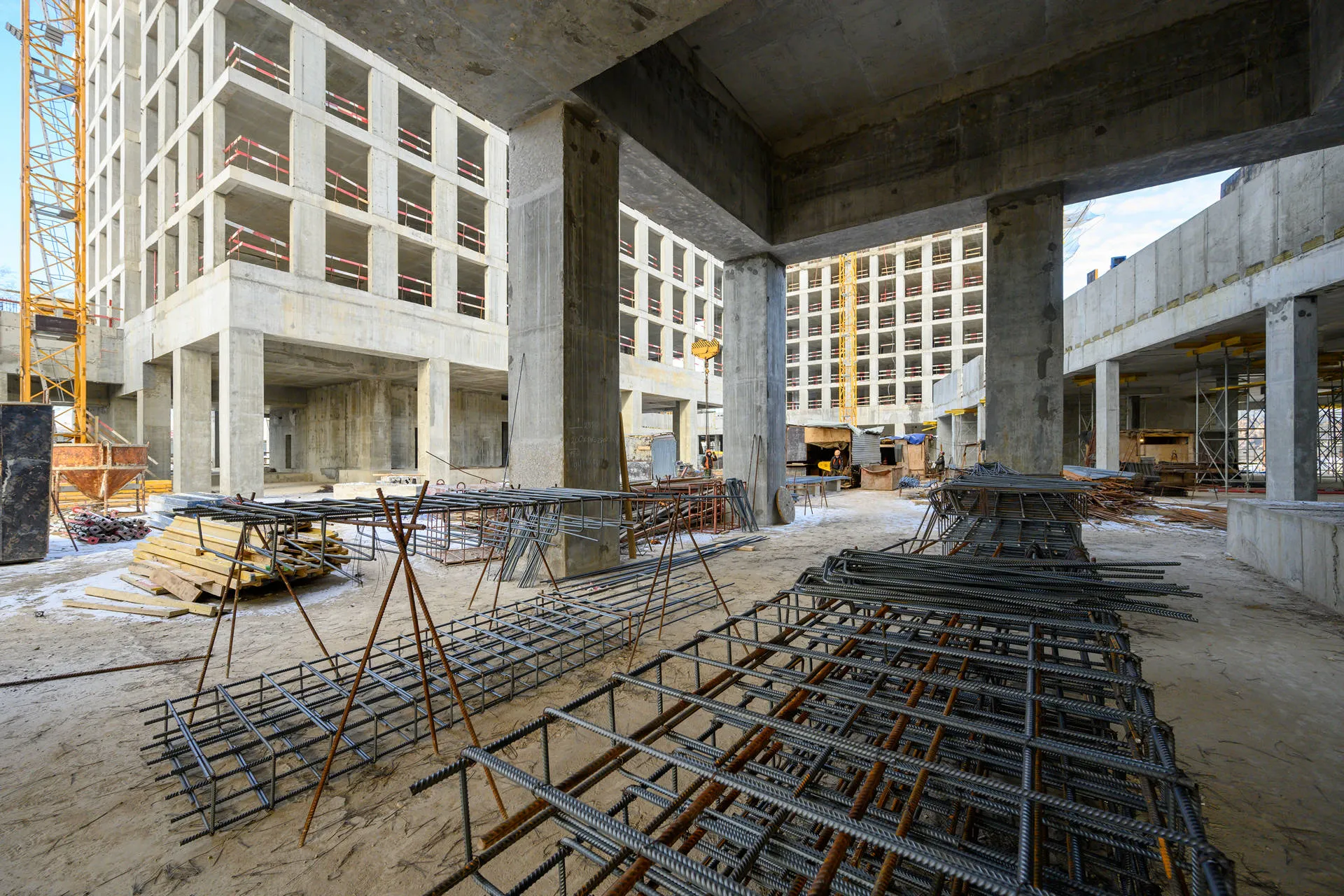 квартал «МИРАПОЛИС» ход строительства