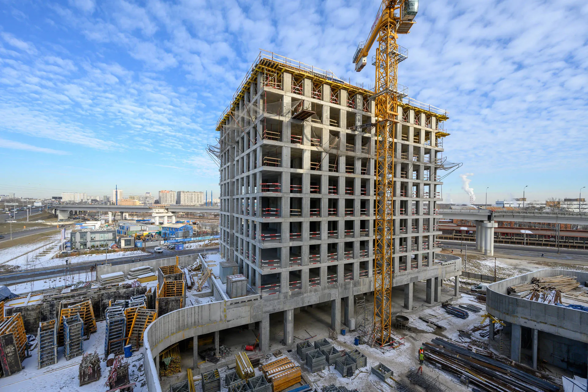 квартал «МИРАПОЛИС» ход строительства