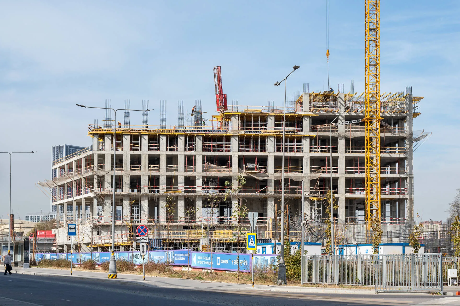 квартал «МИРАПОЛИС» ход строительства