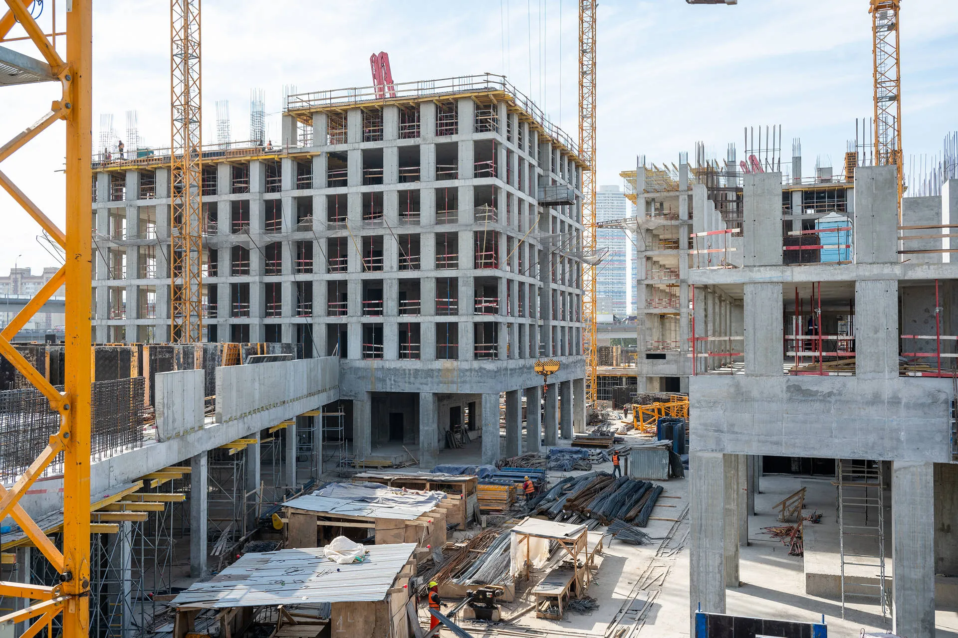 квартал «МИРАПОЛИС» ход строительства