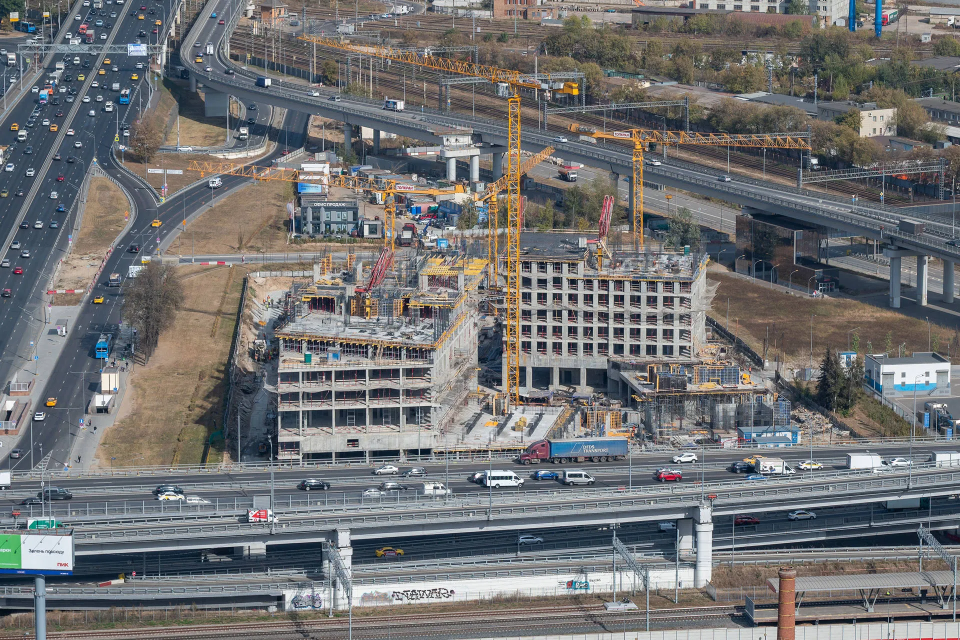 квартал «МИРАПОЛИС» ход строительства