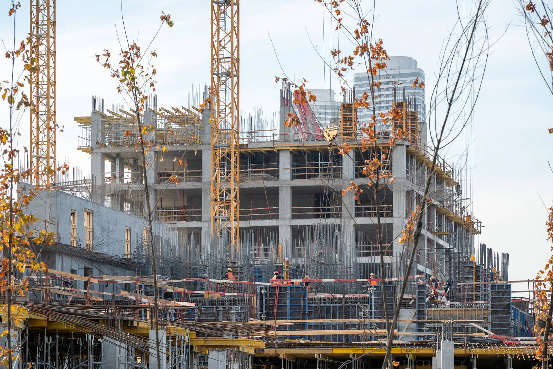 квартал «МИРАПОЛИС» ход строительства