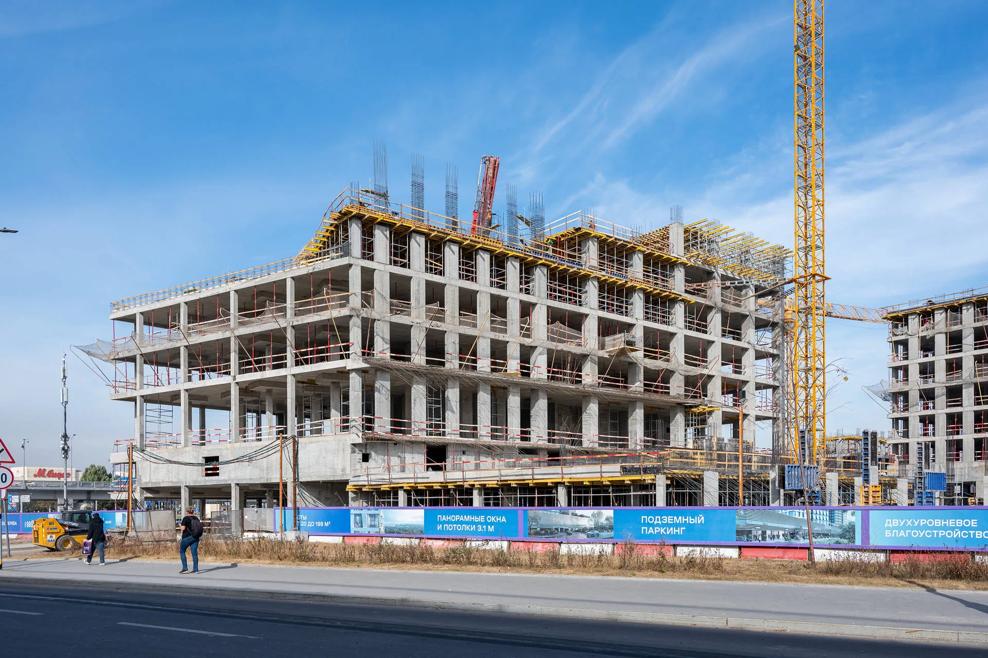 квартал «МИРАПОЛИС» ход строительства