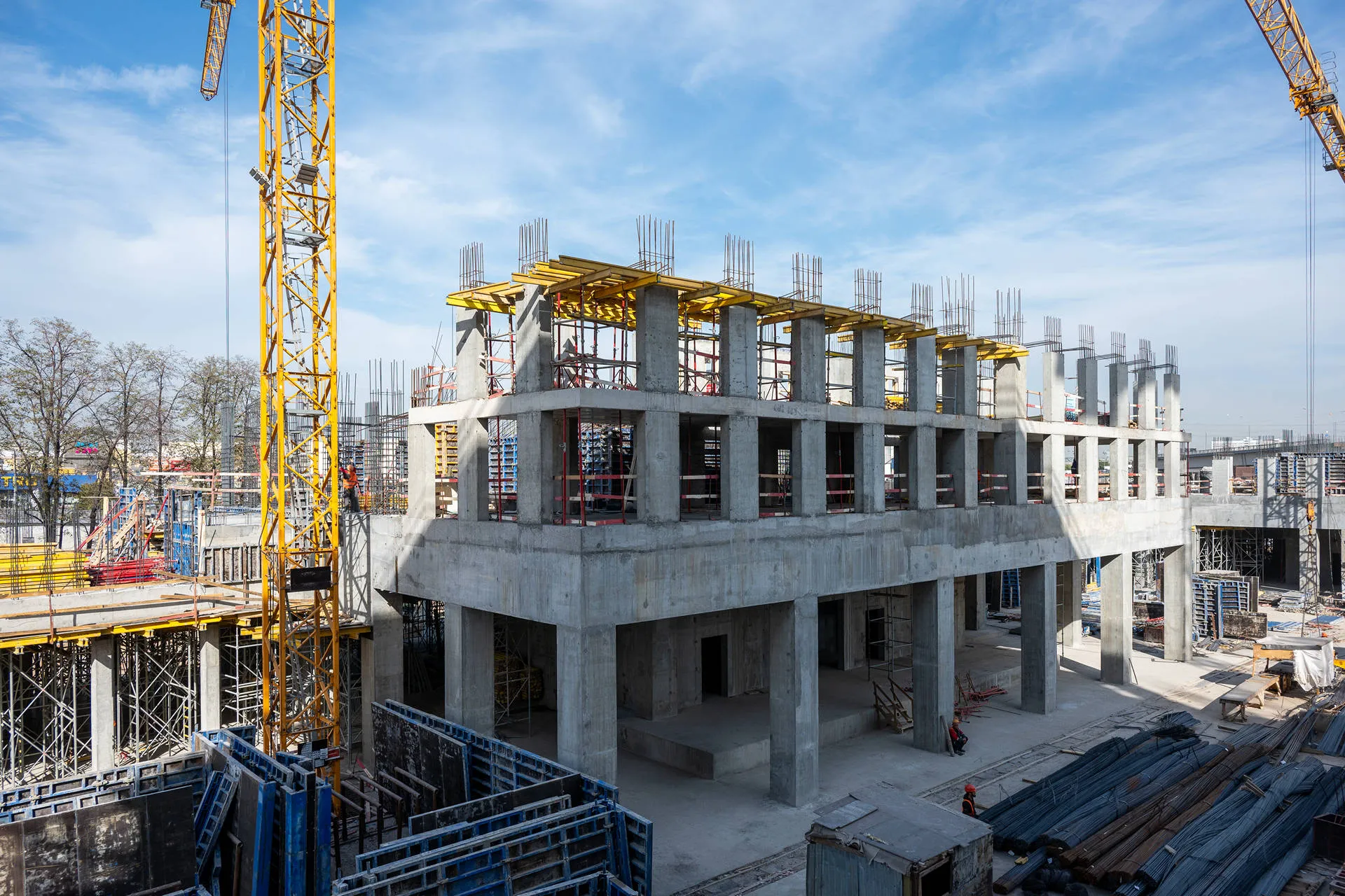 квартал «МИРАПОЛИС» ход строительства