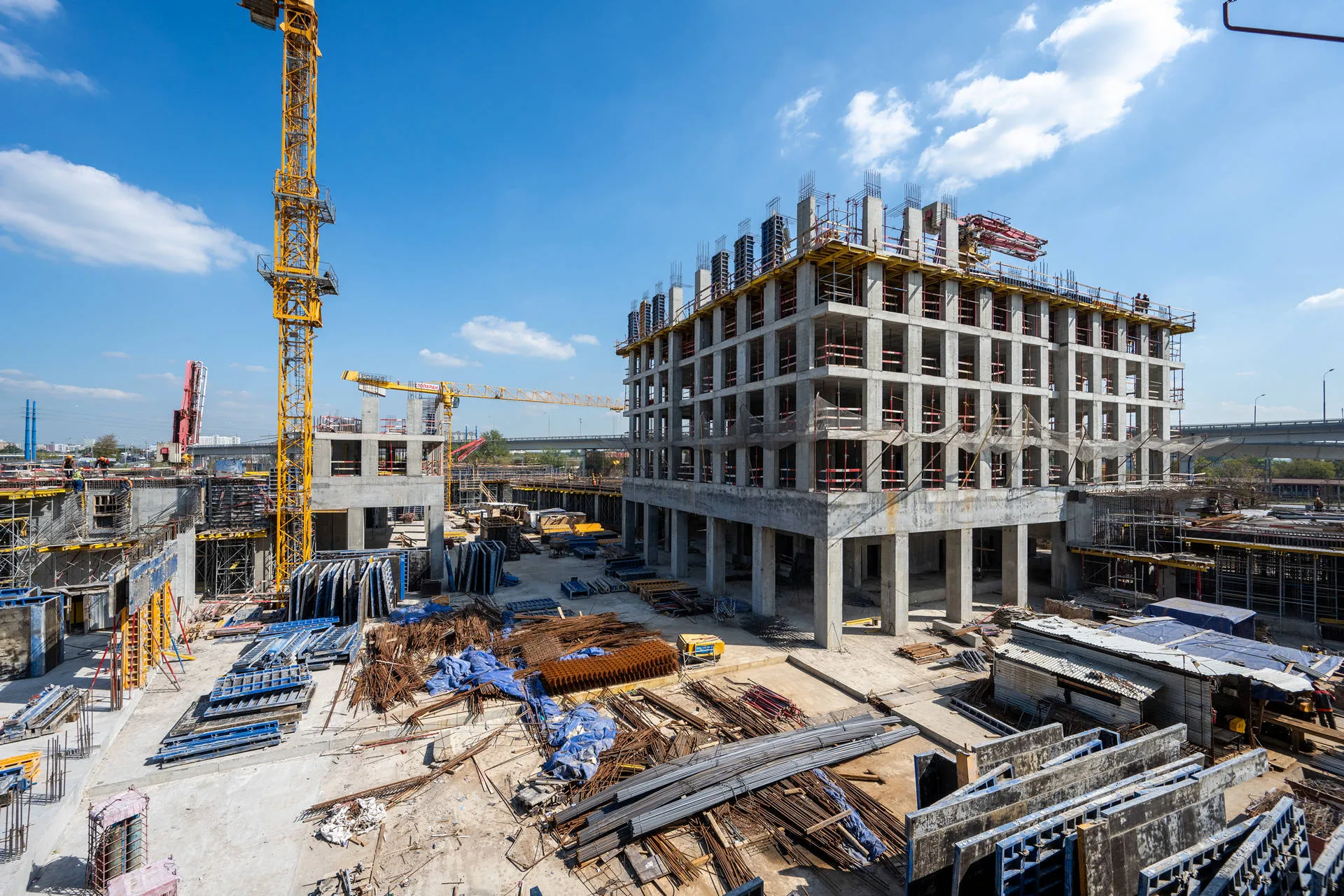 квартал «МИРАПОЛИС» ход строительства