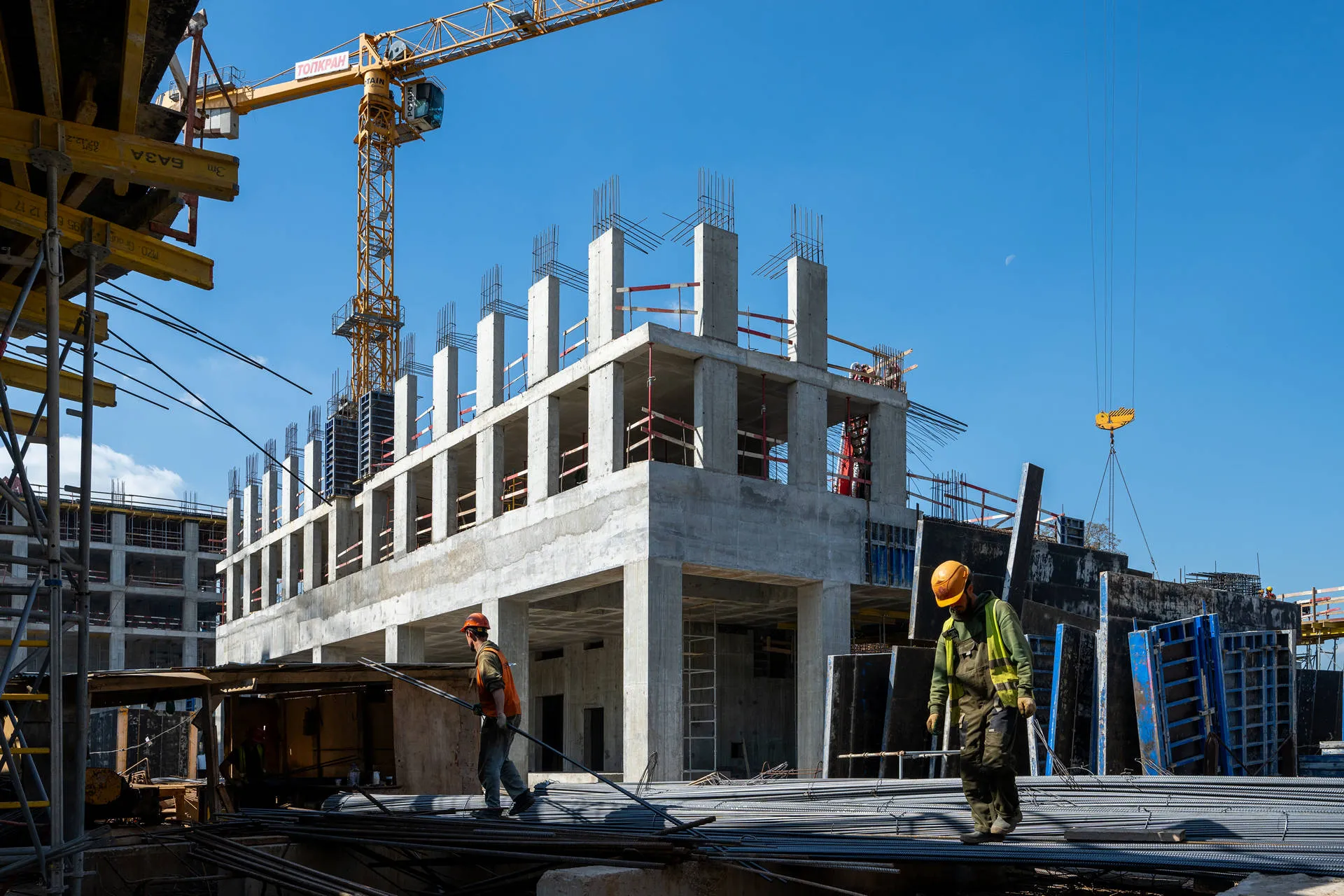 квартал «МИРАПОЛИС» ход строительства