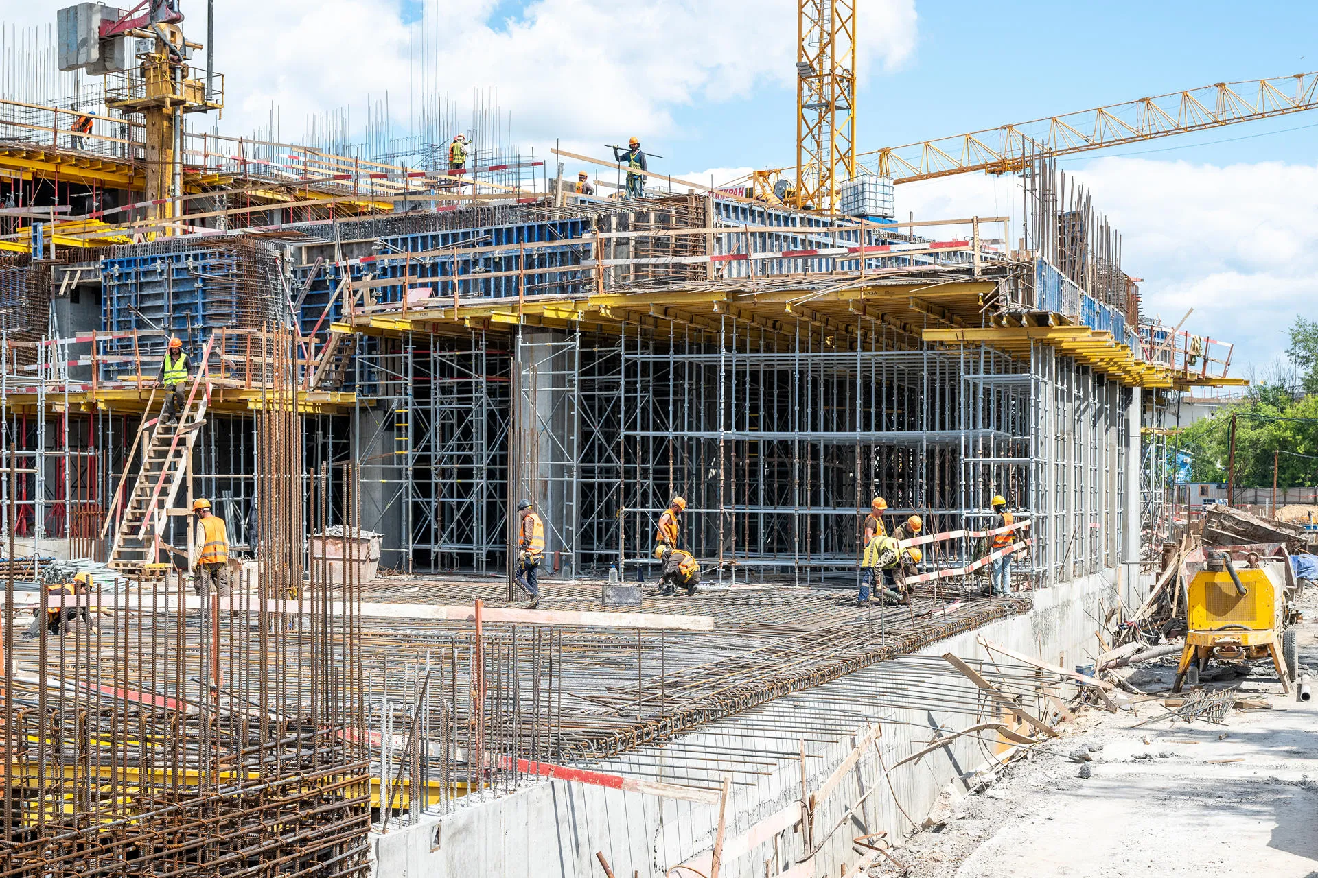 квартал «МИРАПОЛИС» ход строительства