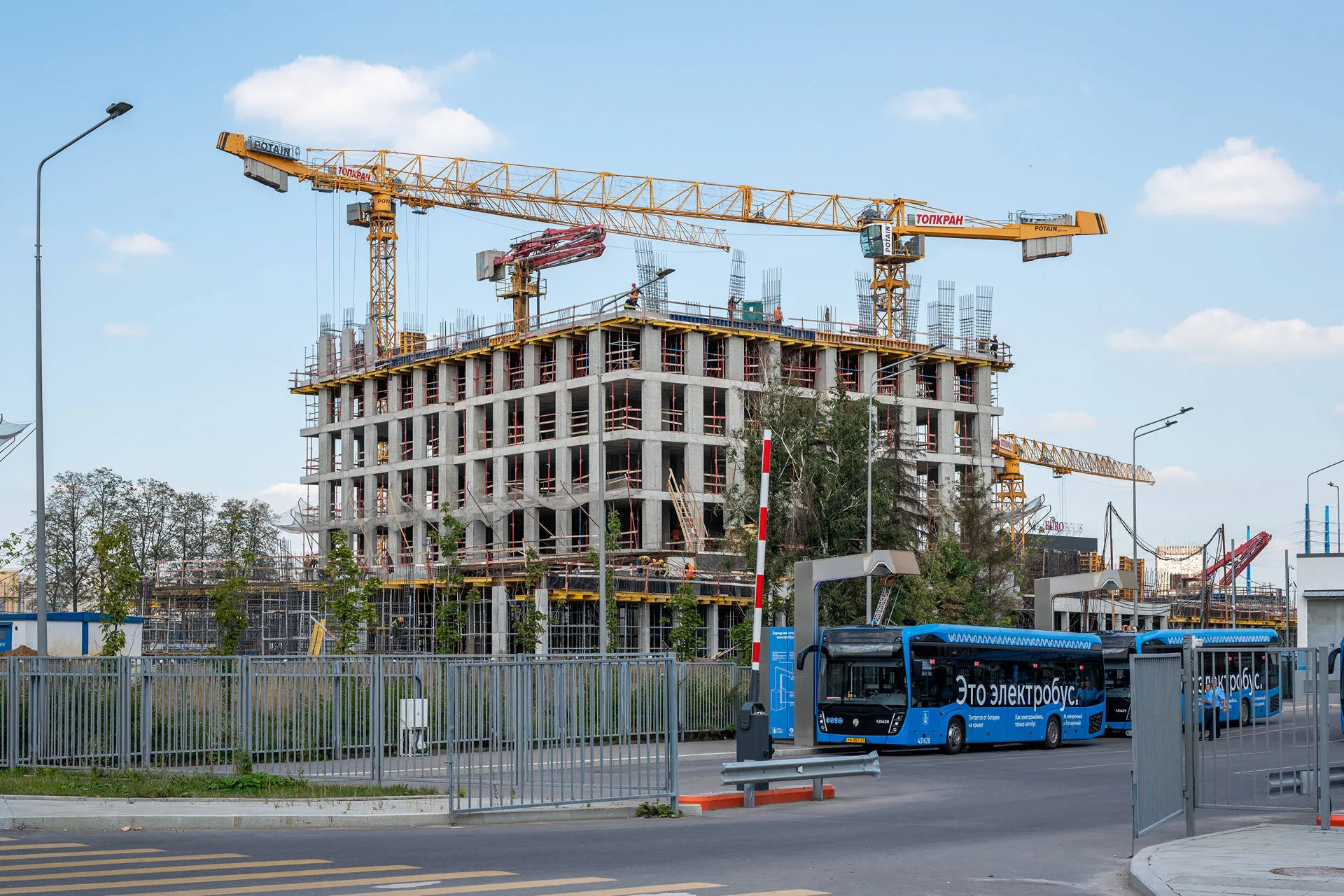 квартал «МИРАПОЛИС» ход строительства