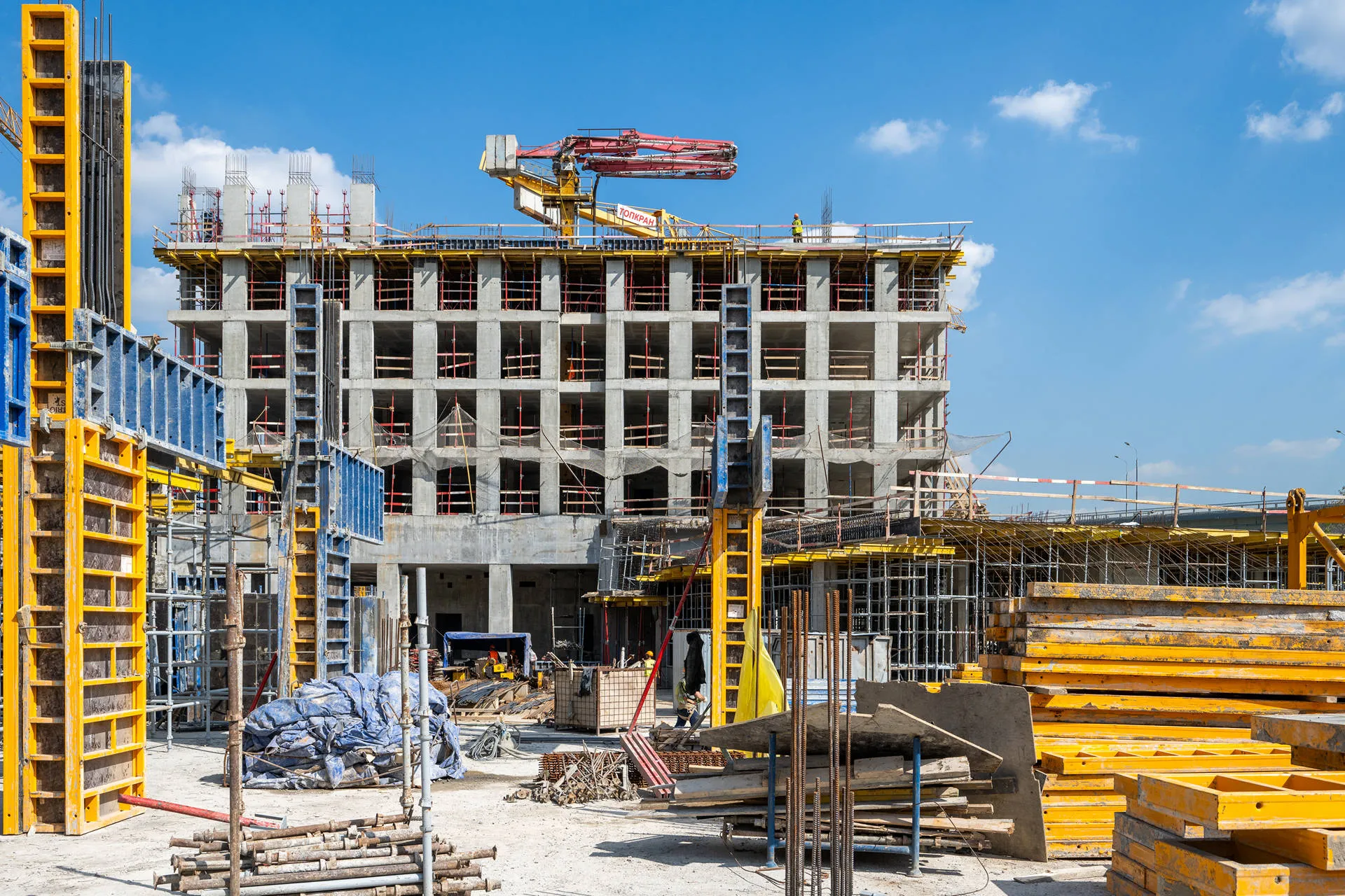 квартал «МИРАПОЛИС» ход строительства