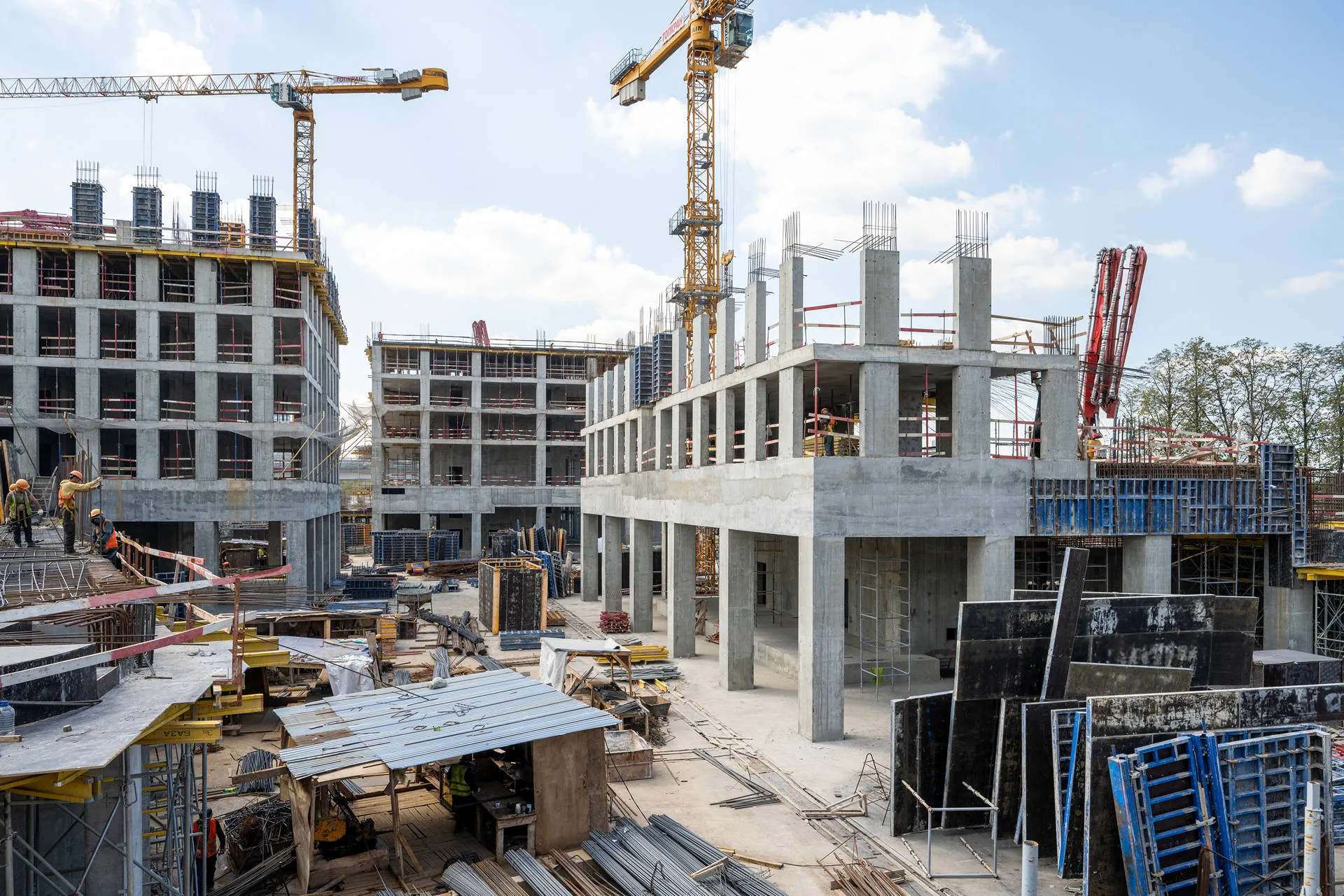 квартал «МИРАПОЛИС» ход строительства