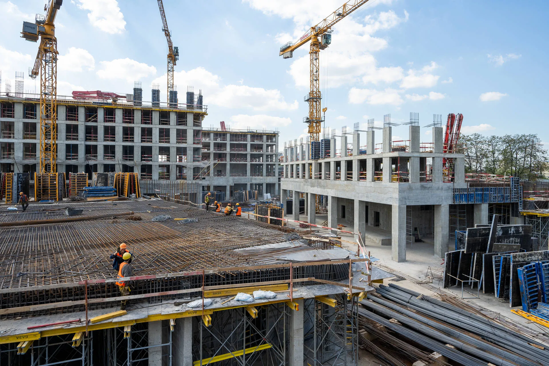 квартал «МИРАПОЛИС» ход строительства