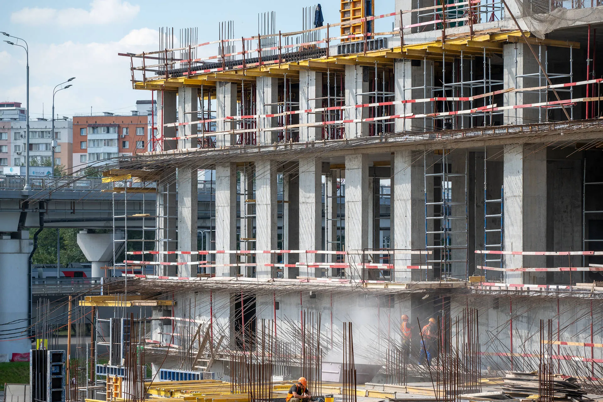 квартал «МИРАПОЛИС» ход строительства