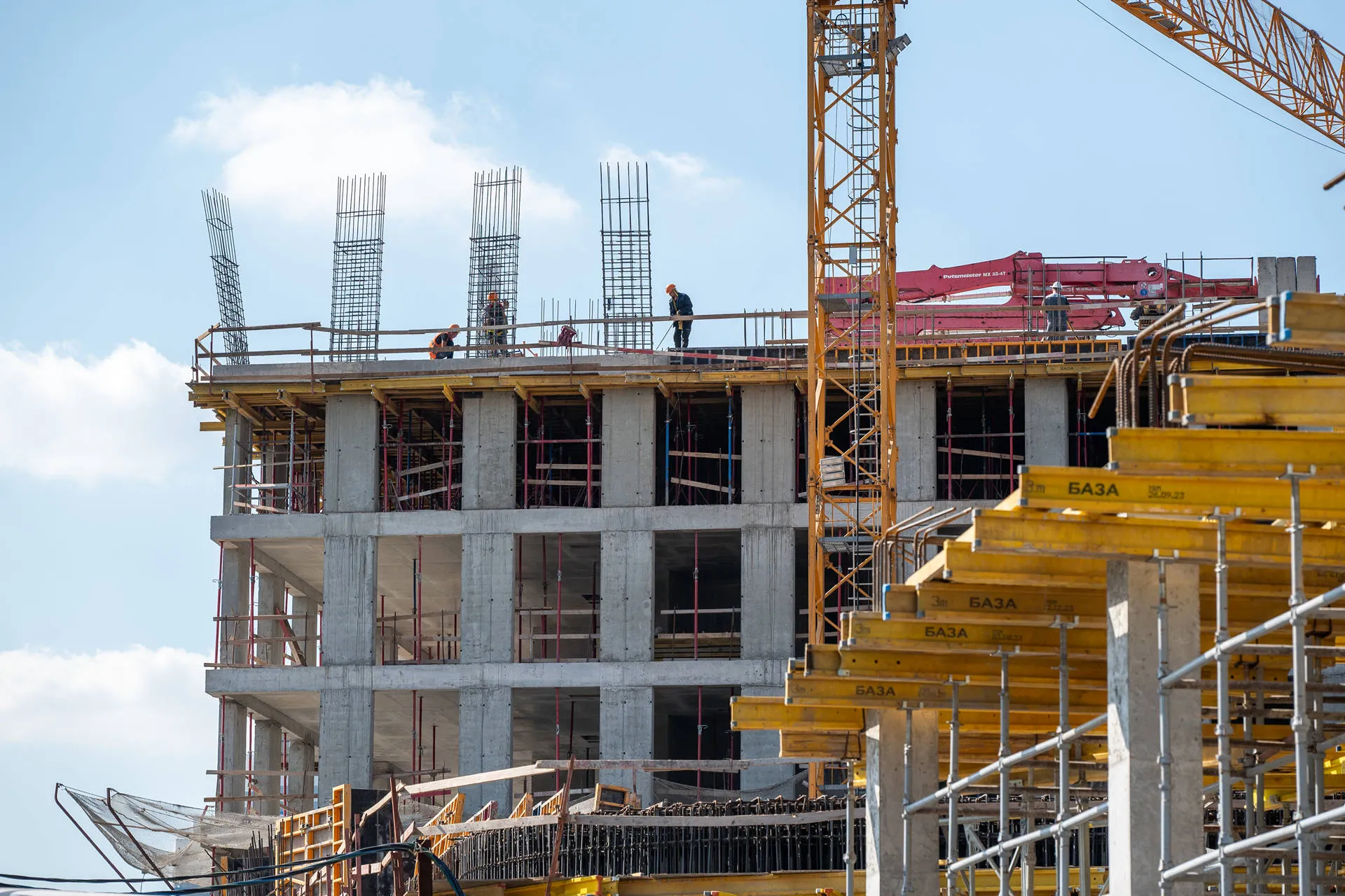 квартал «МИРАПОЛИС» ход строительства