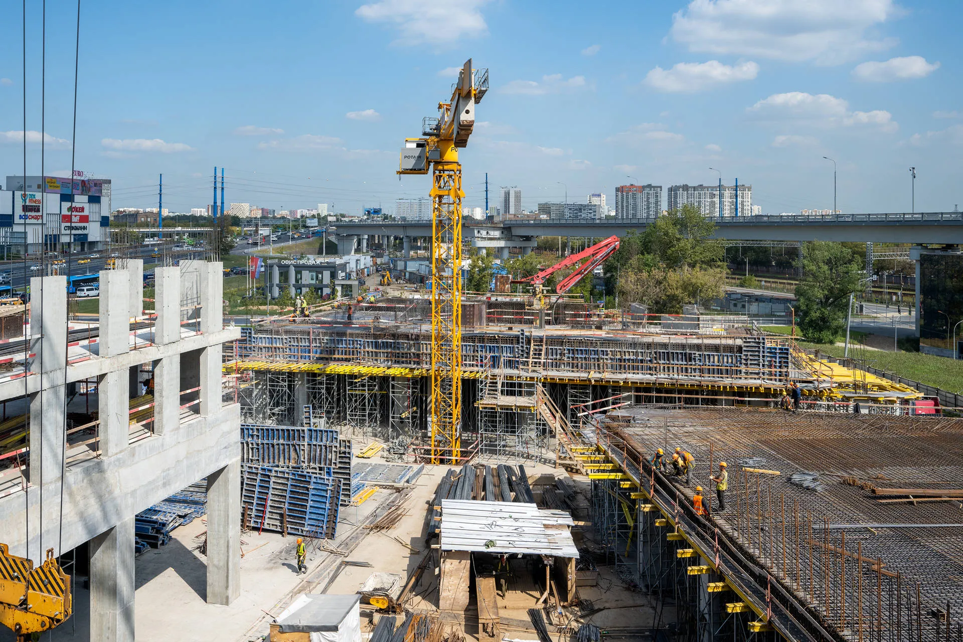 квартал «МИРАПОЛИС» ход строительства
