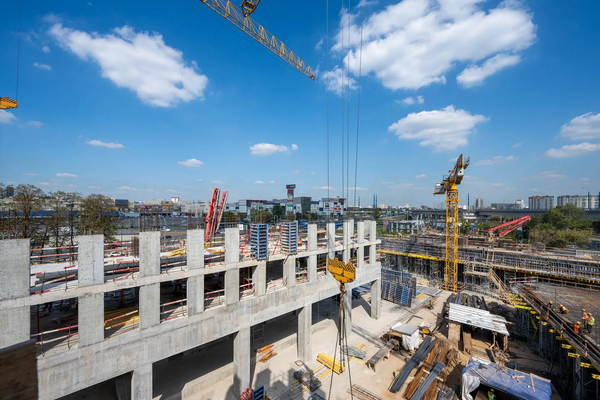 квартал «МИРАПОЛИС» ход строительства