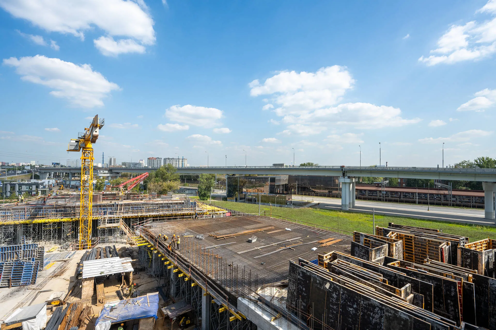 квартал «МИРАПОЛИС» ход строительства