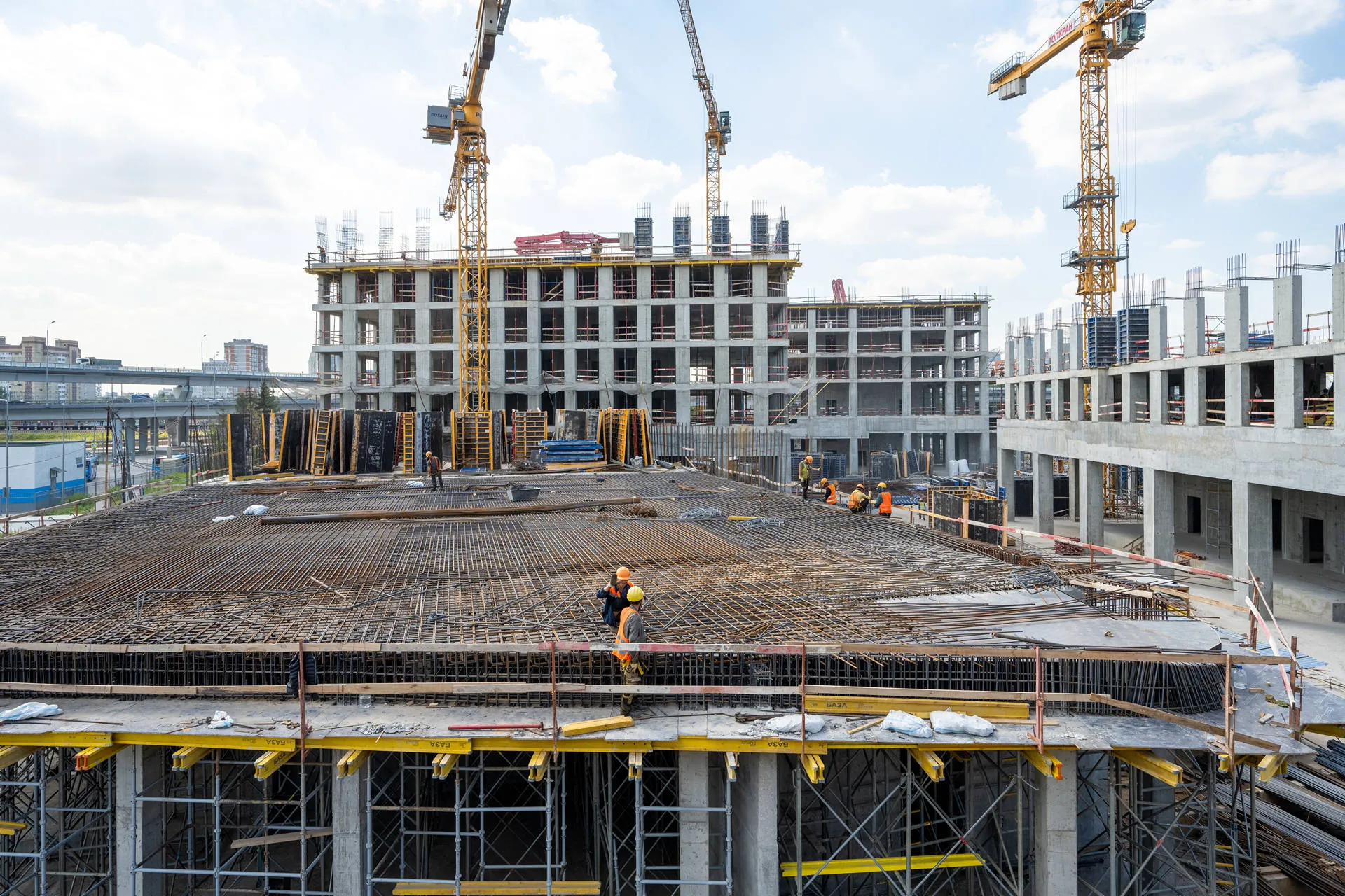 квартал «МИРАПОЛИС» ход строительства