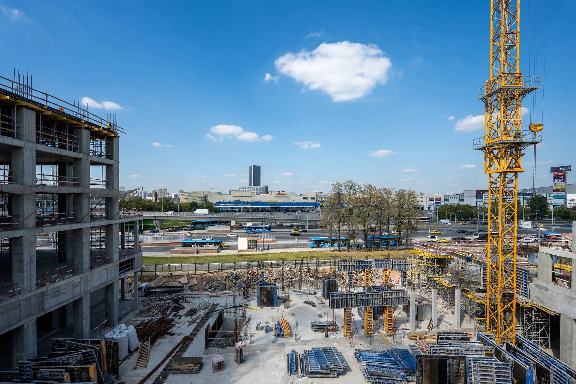 квартал «МИРАПОЛИС» ход строительства