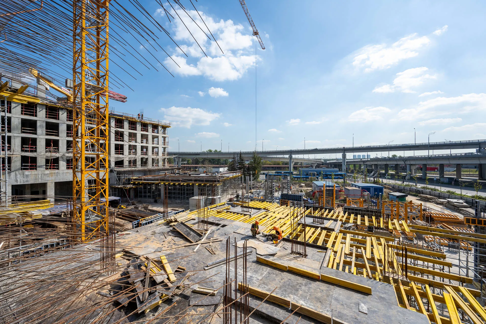 квартал «МИРАПОЛИС» ход строительства