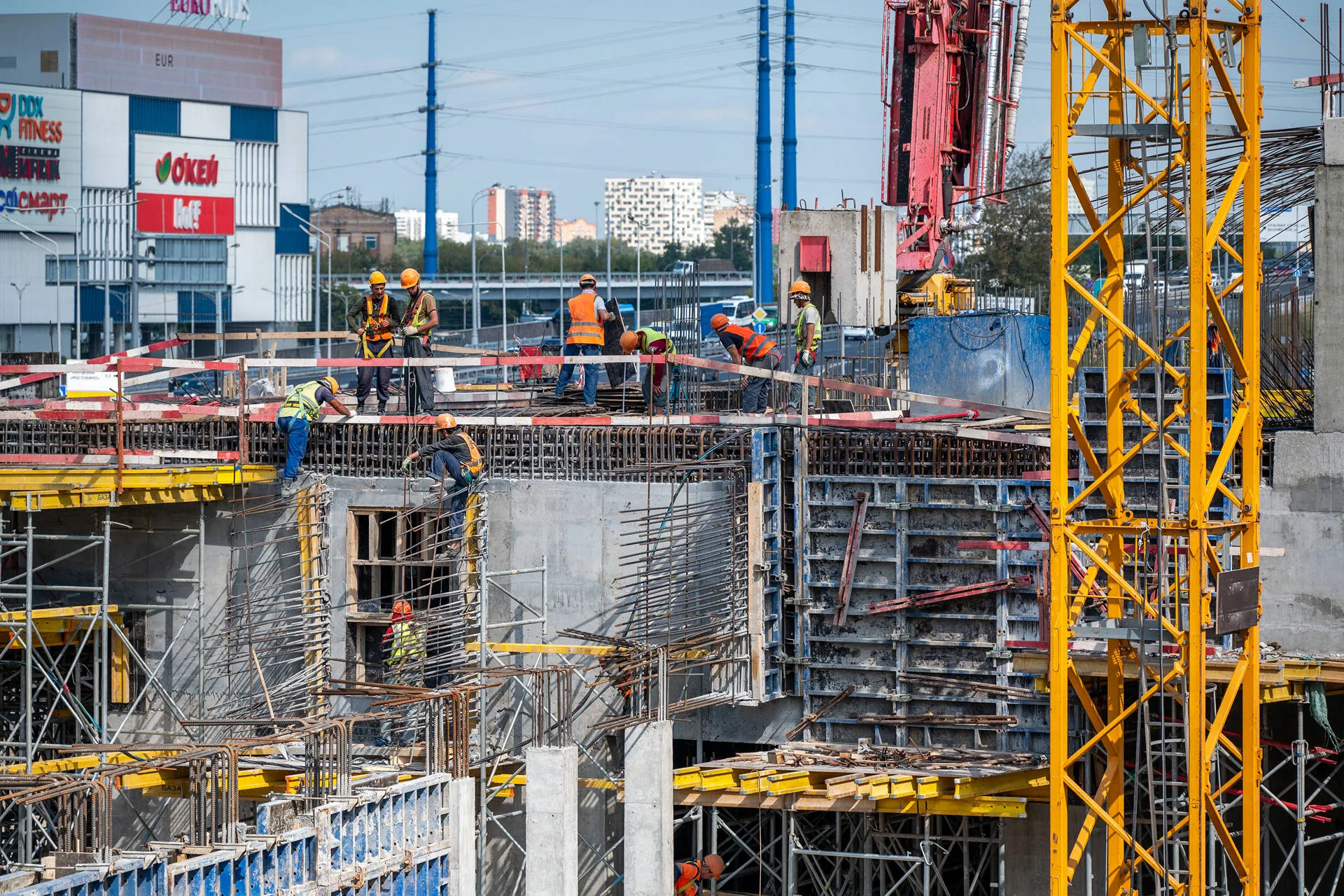 квартал «МИРАПОЛИС» ход строительства