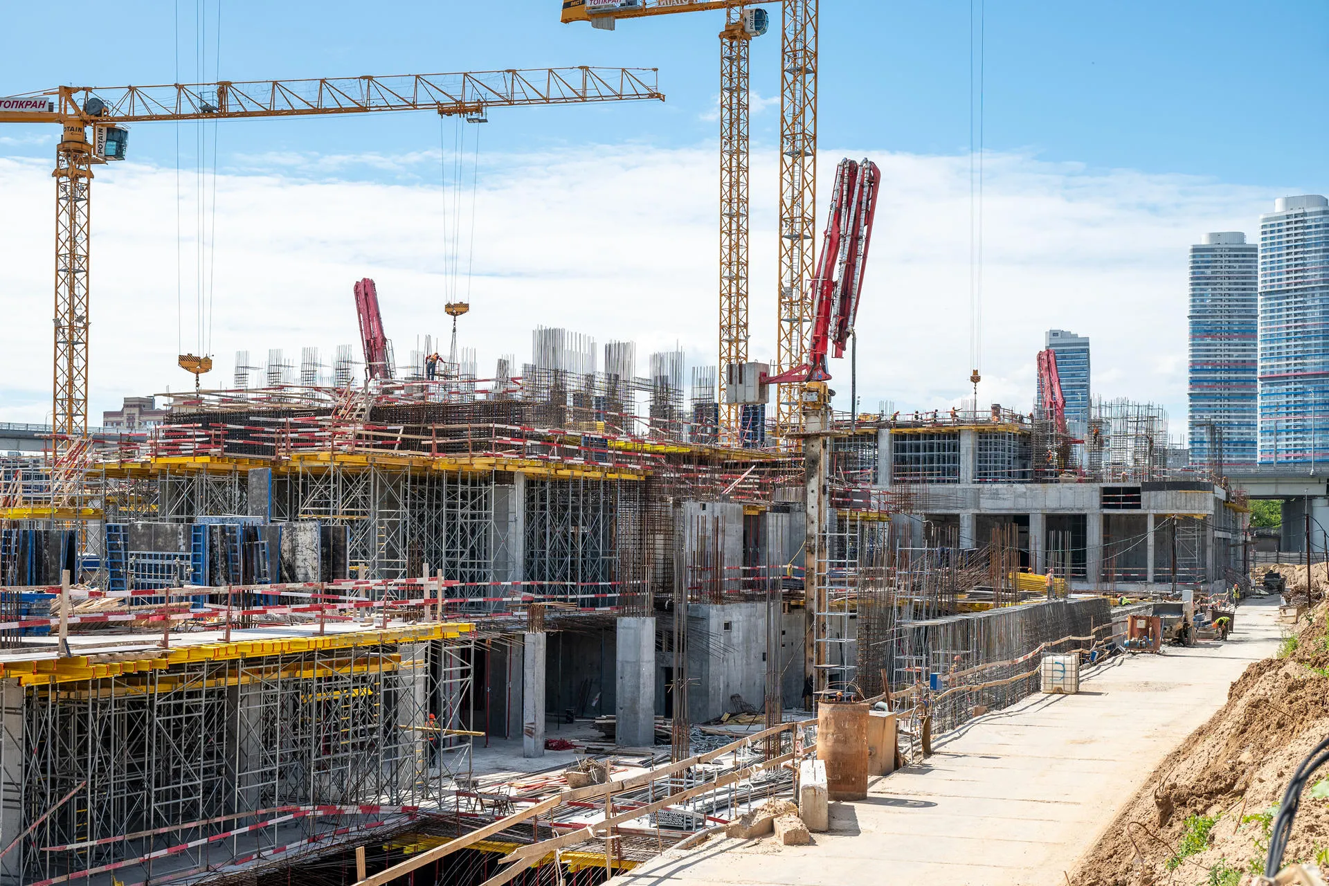квартал «МИРАПОЛИС» ход строительства
