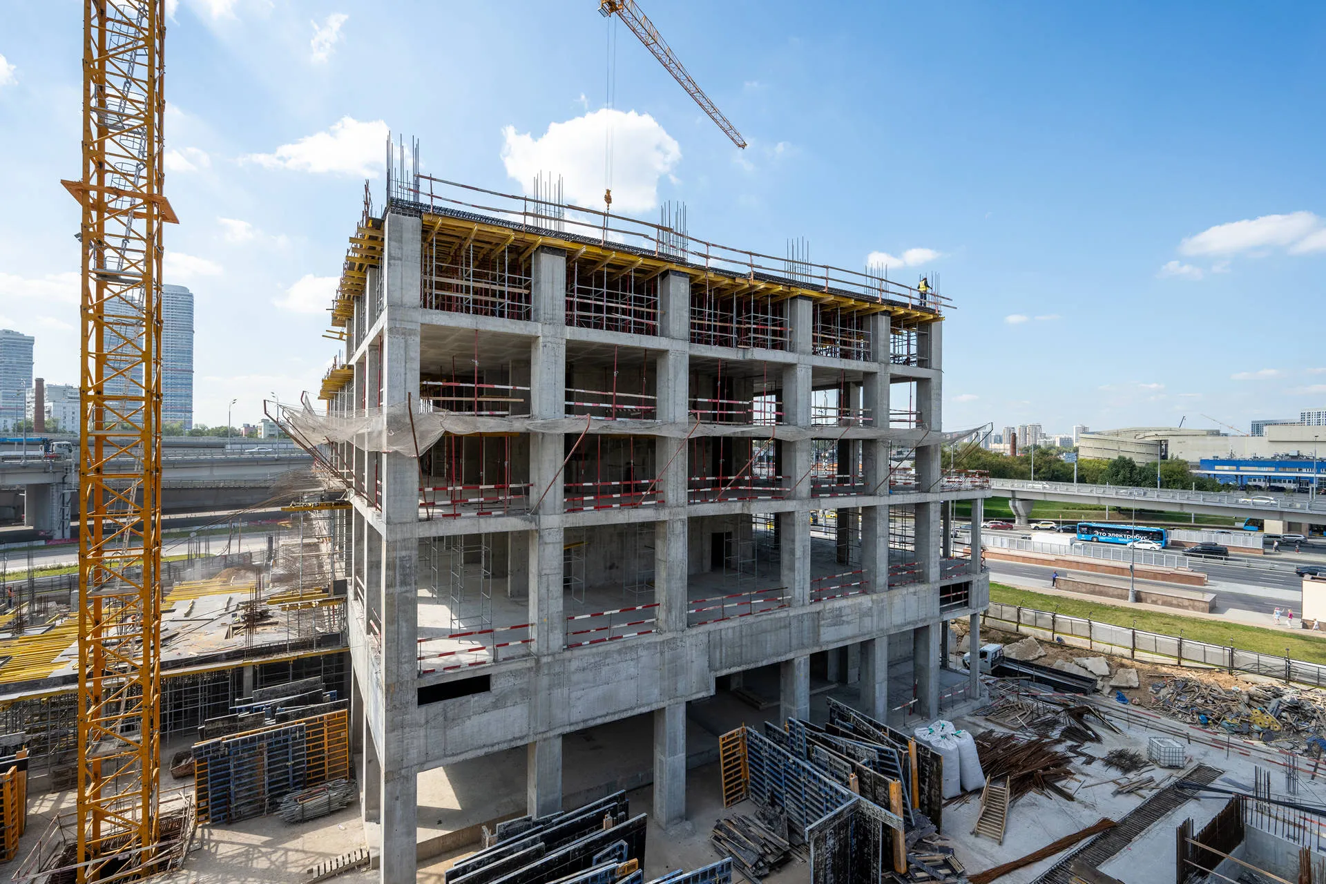 квартал «МИРАПОЛИС» ход строительства