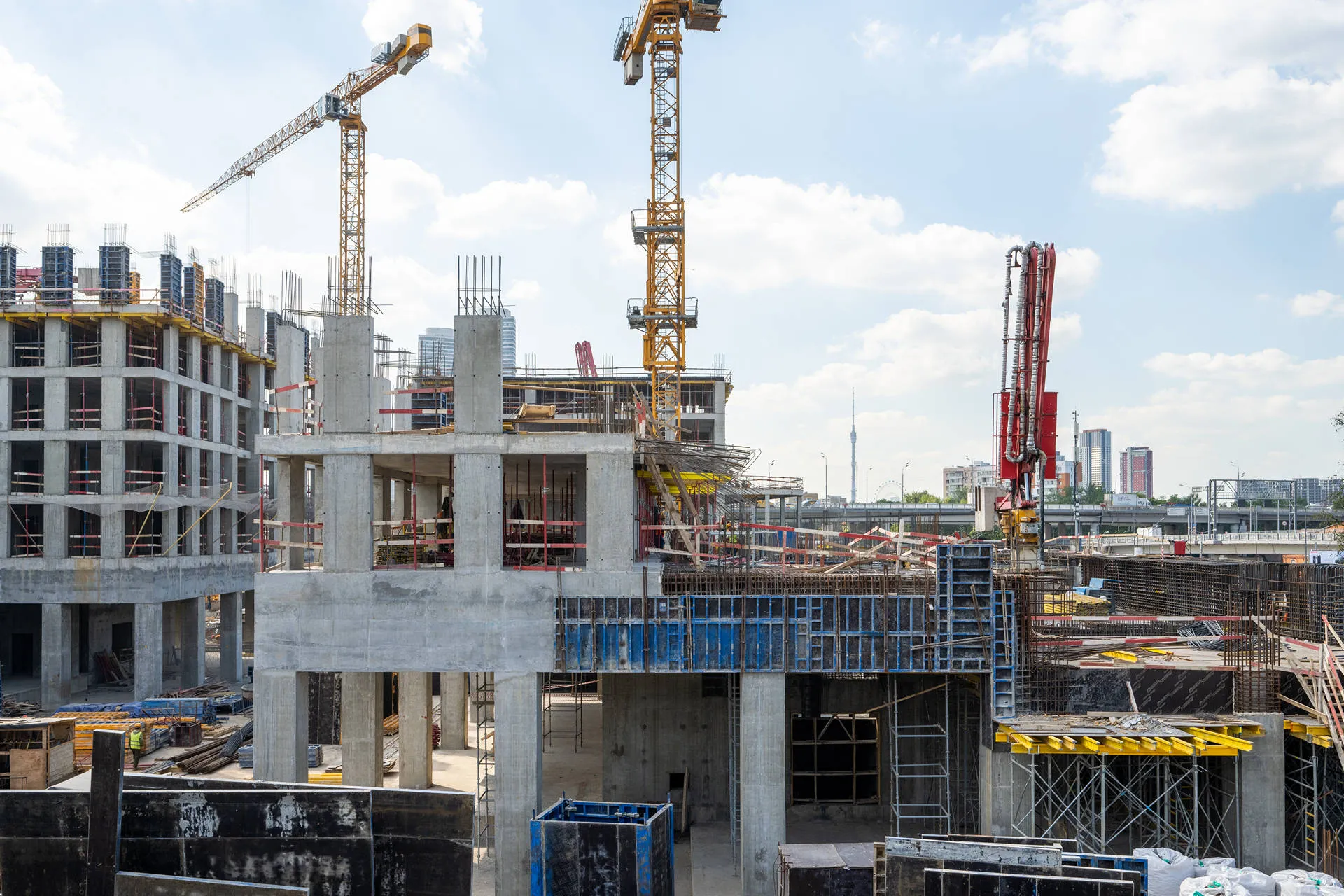 квартал «МИРАПОЛИС» ход строительства