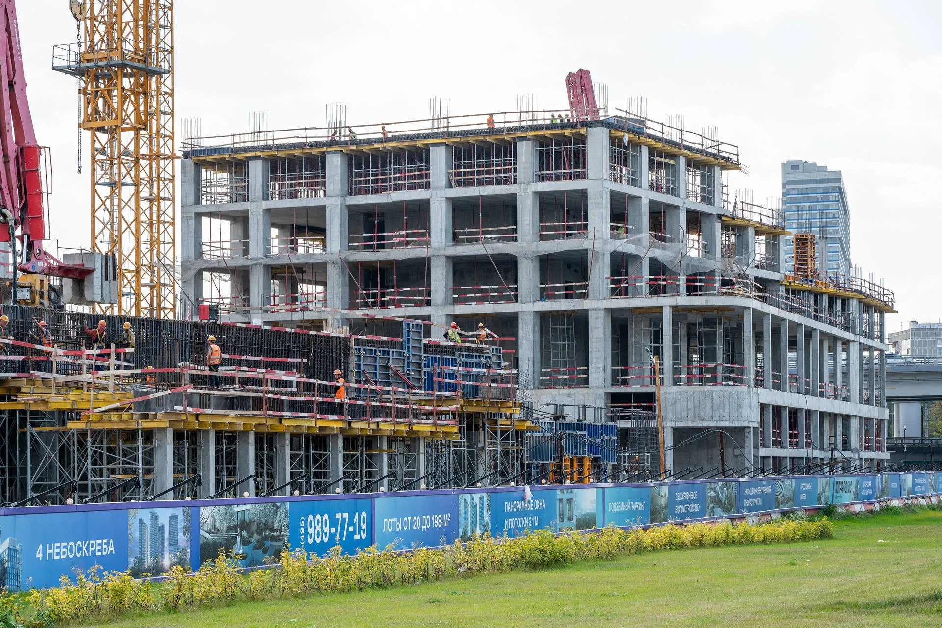 квартал «МИРАПОЛИС» ход строительства