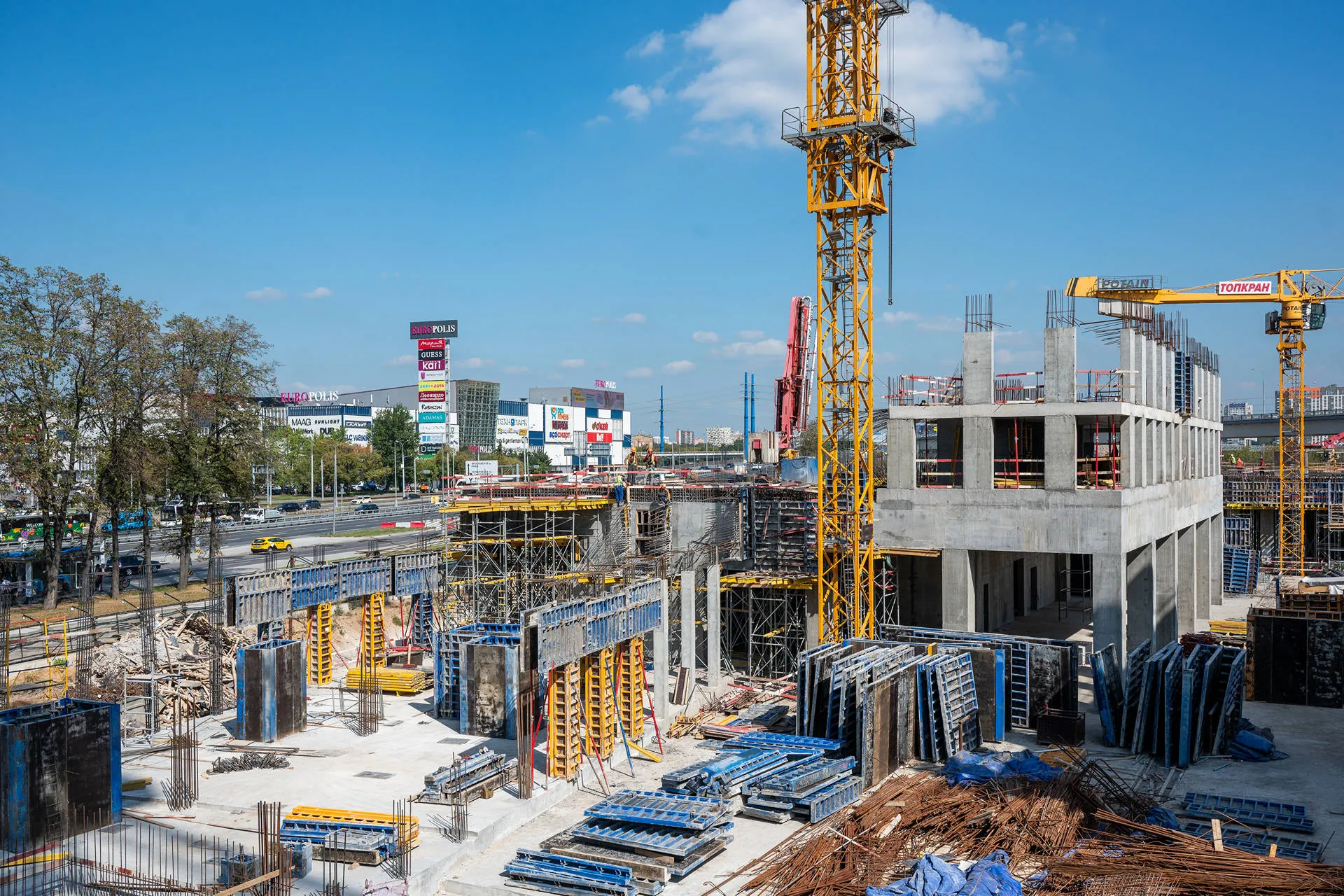 квартал «МИРАПОЛИС» ход строительства
