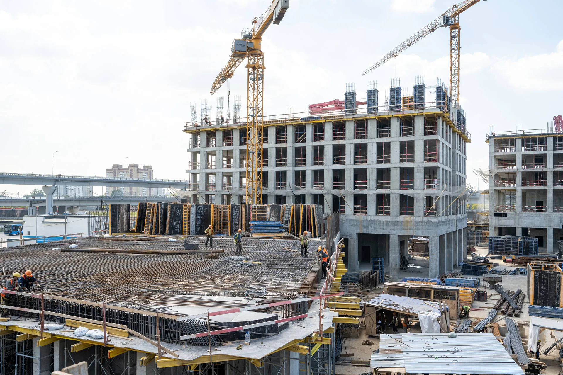 квартал «МИРАПОЛИС» ход строительства