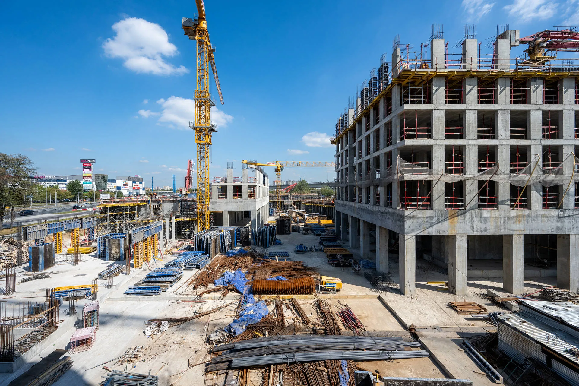 квартал «МИРАПОЛИС» ход строительства