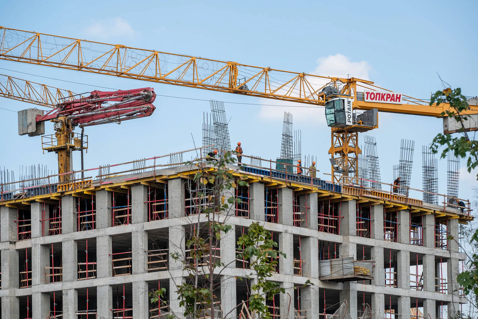 квартал «МИРАПОЛИС» ход строительства