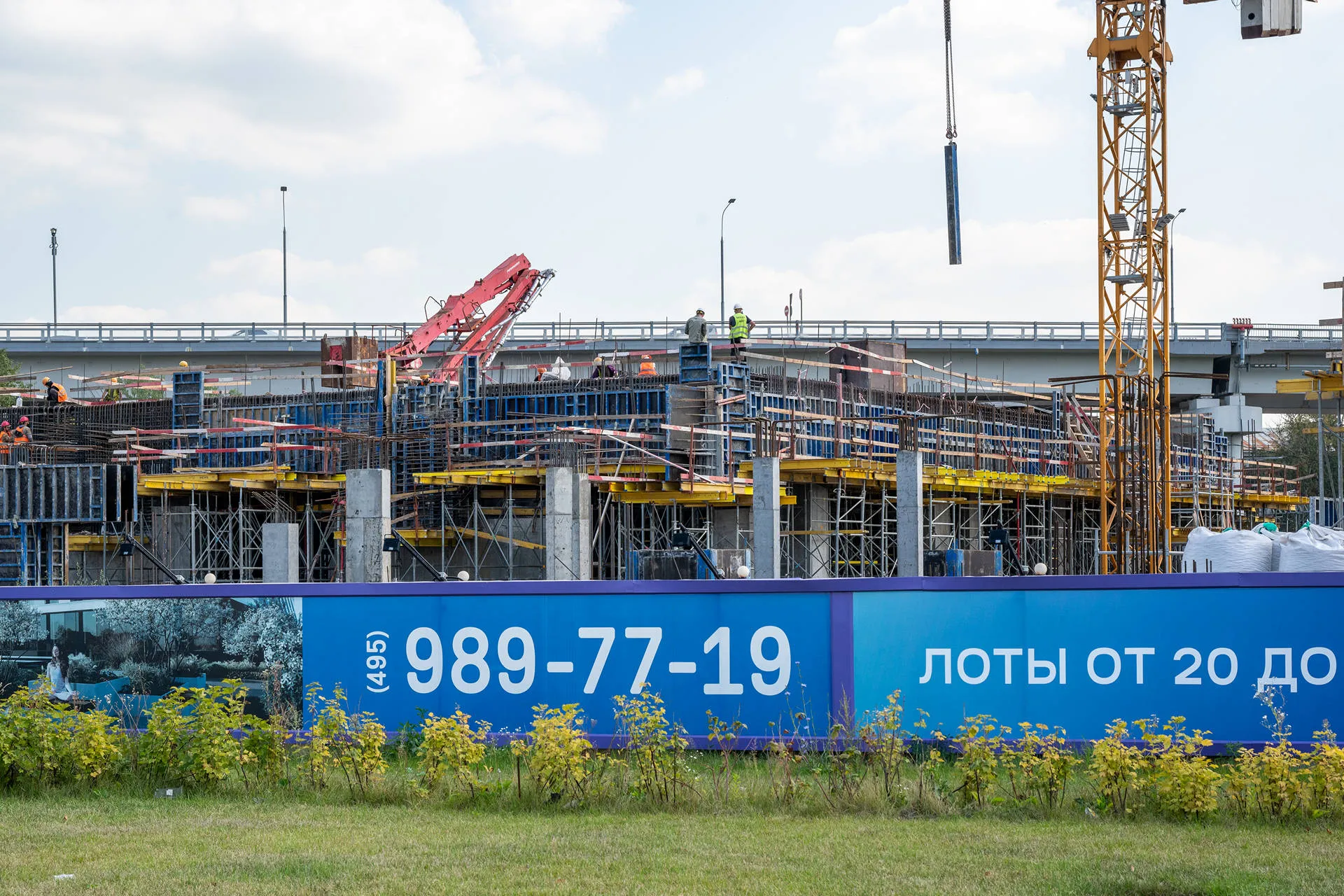 квартал «МИРАПОЛИС» ход строительства