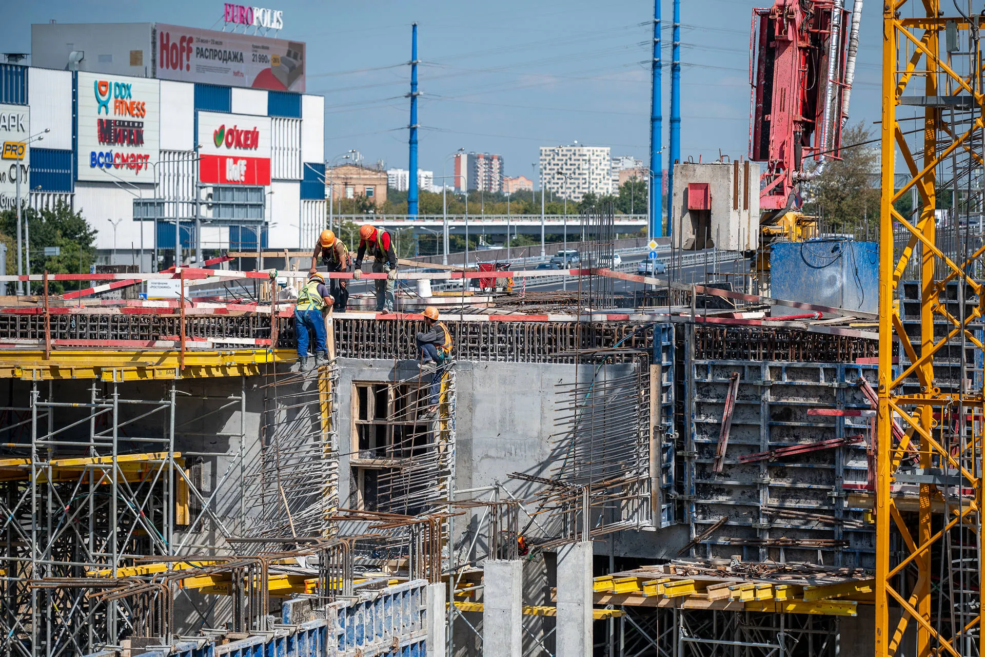 квартал «МИРАПОЛИС» ход строительства