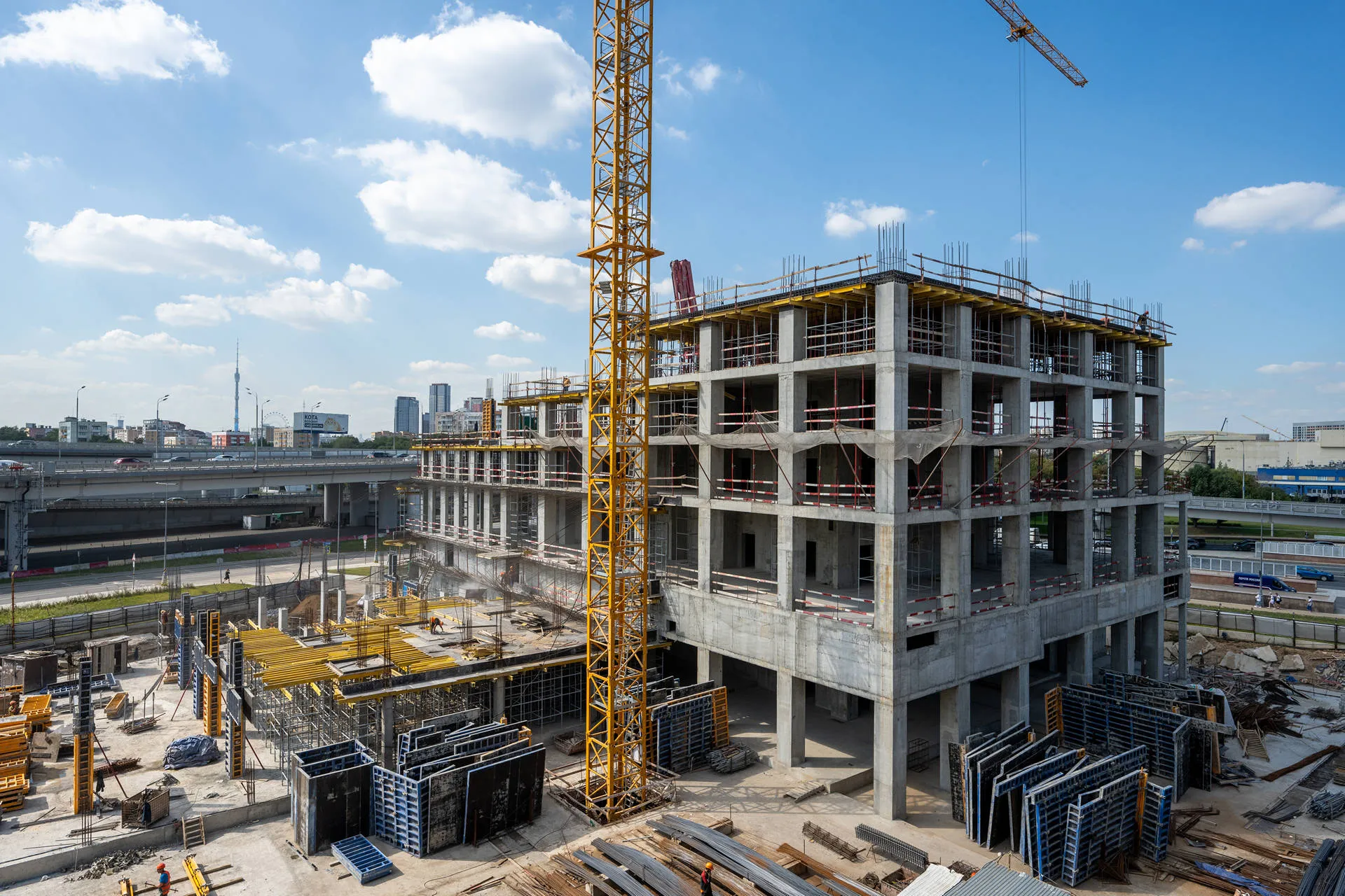 квартал «МИРАПОЛИС» ход строительства