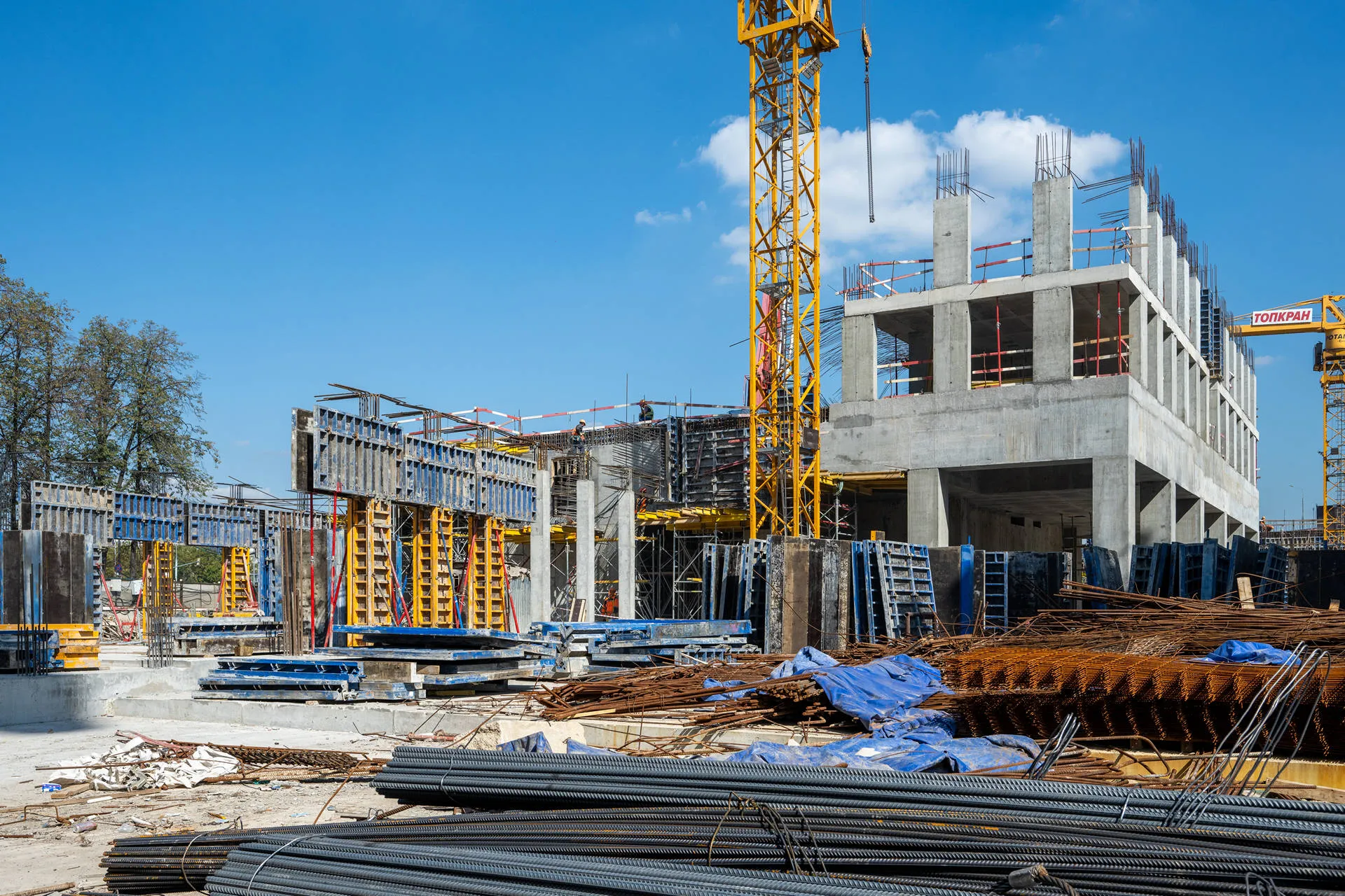 квартал «МИРАПОЛИС» ход строительства