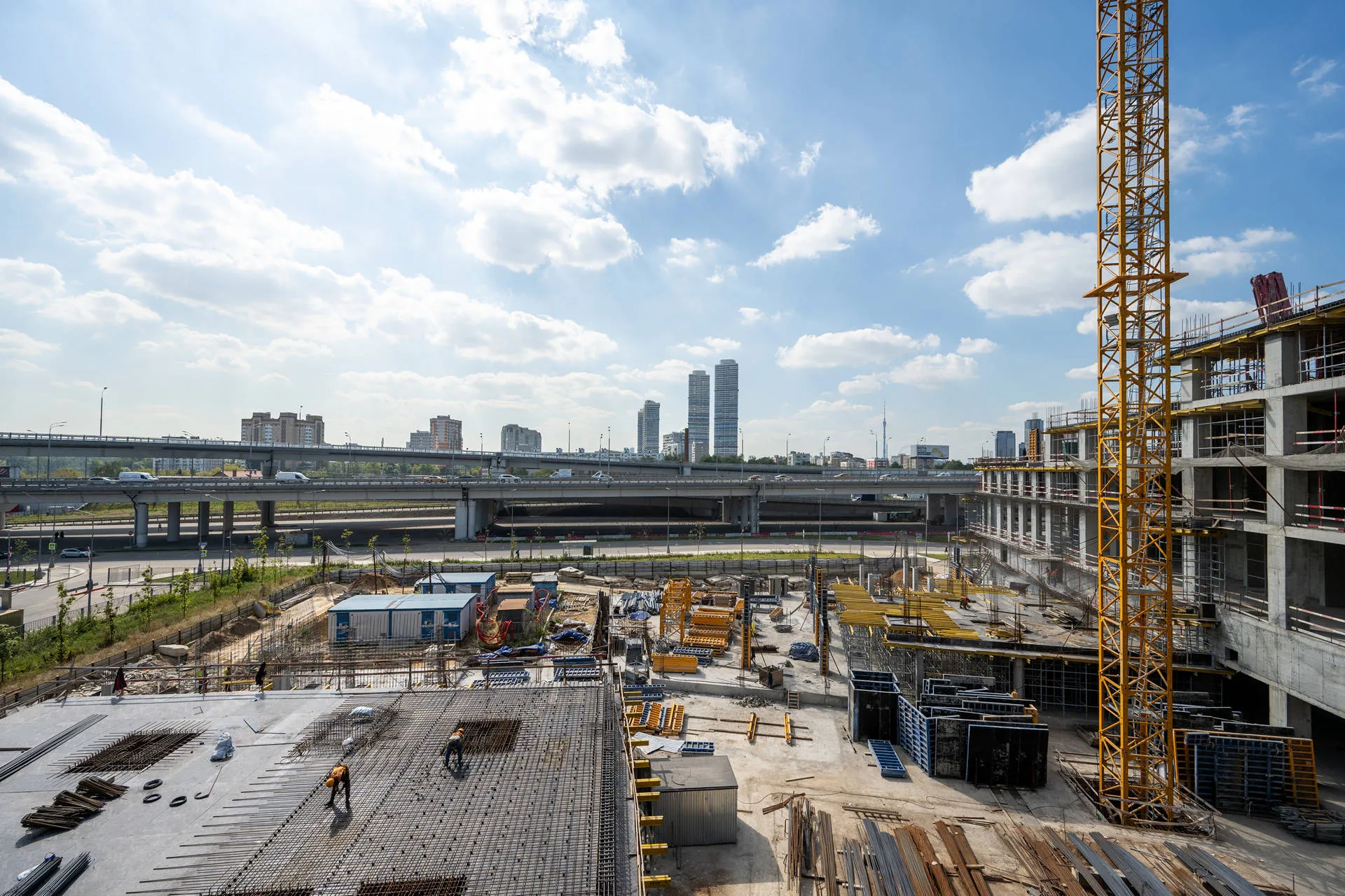 квартал «МИРАПОЛИС» ход строительства