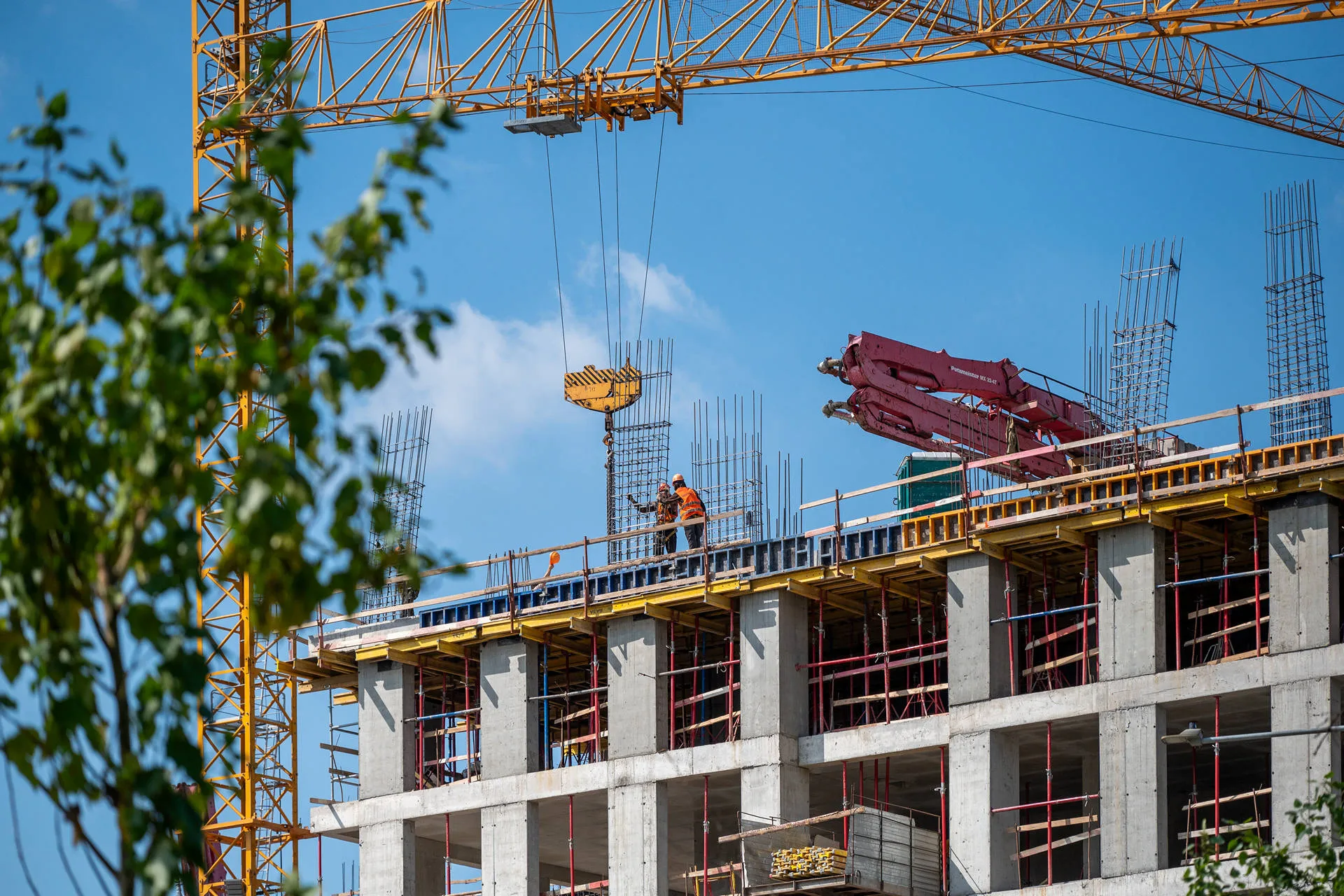 квартал «МИРАПОЛИС» ход строительства