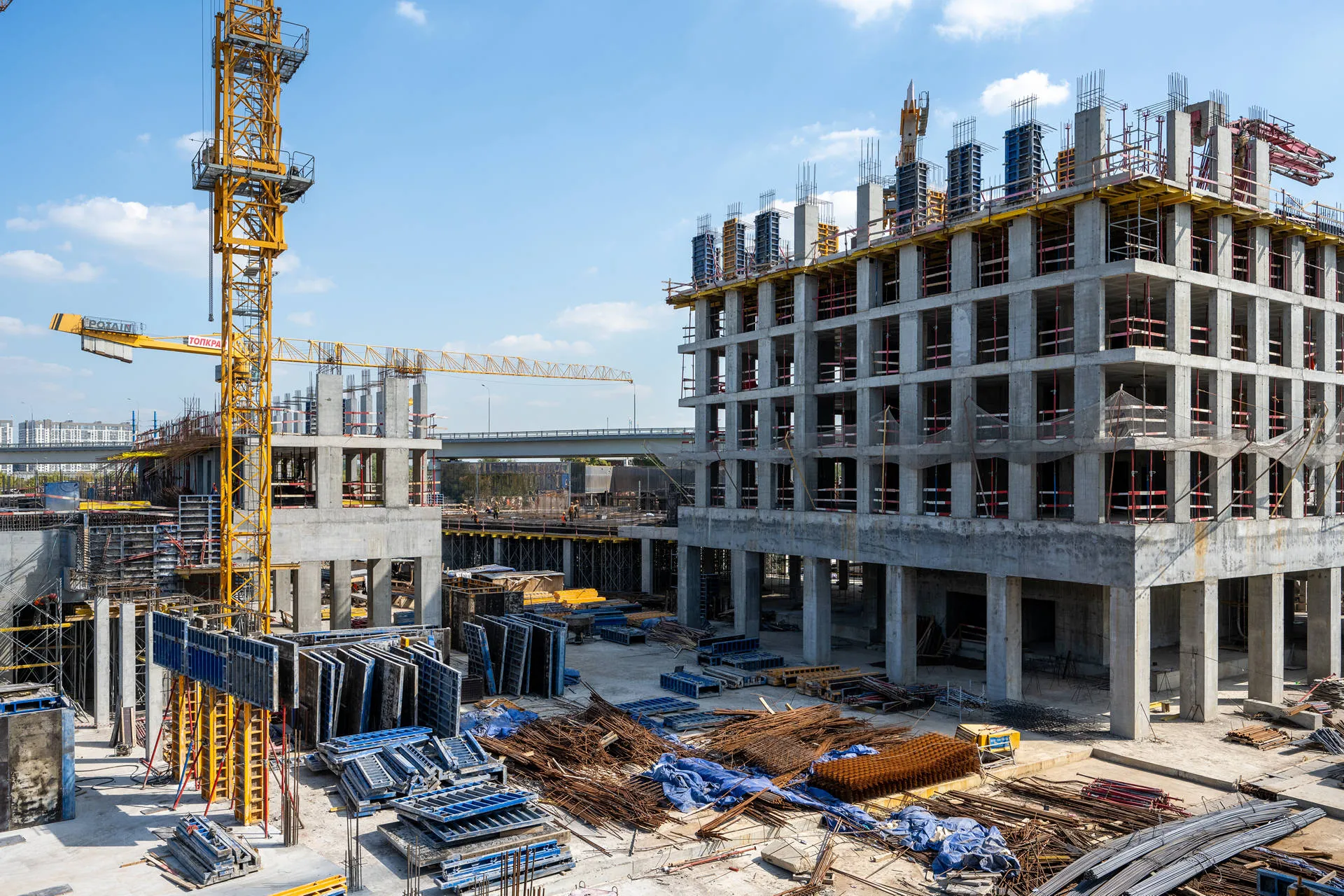 квартал «МИРАПОЛИС» ход строительства