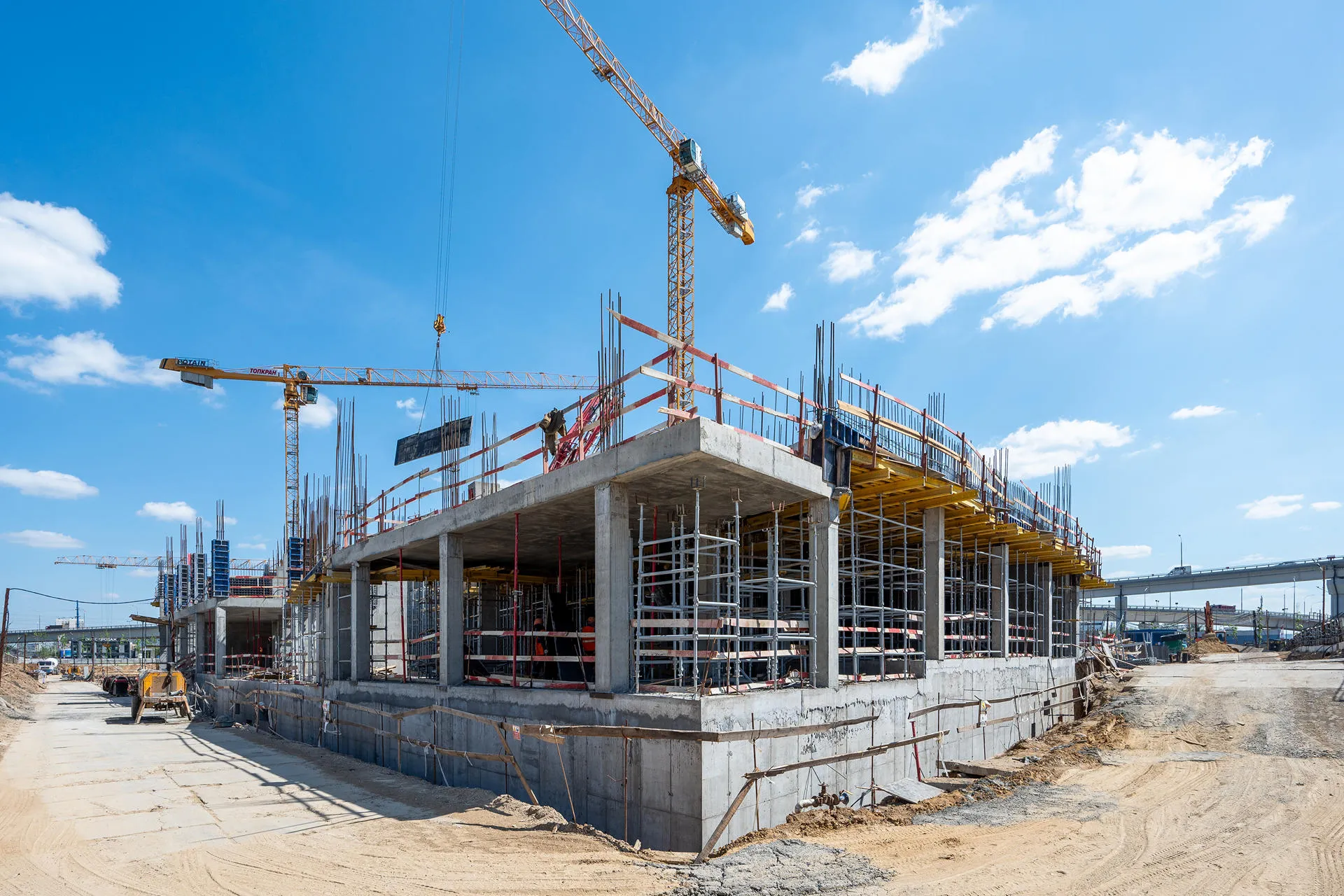 квартал «МИРАПОЛИС» ход строительства