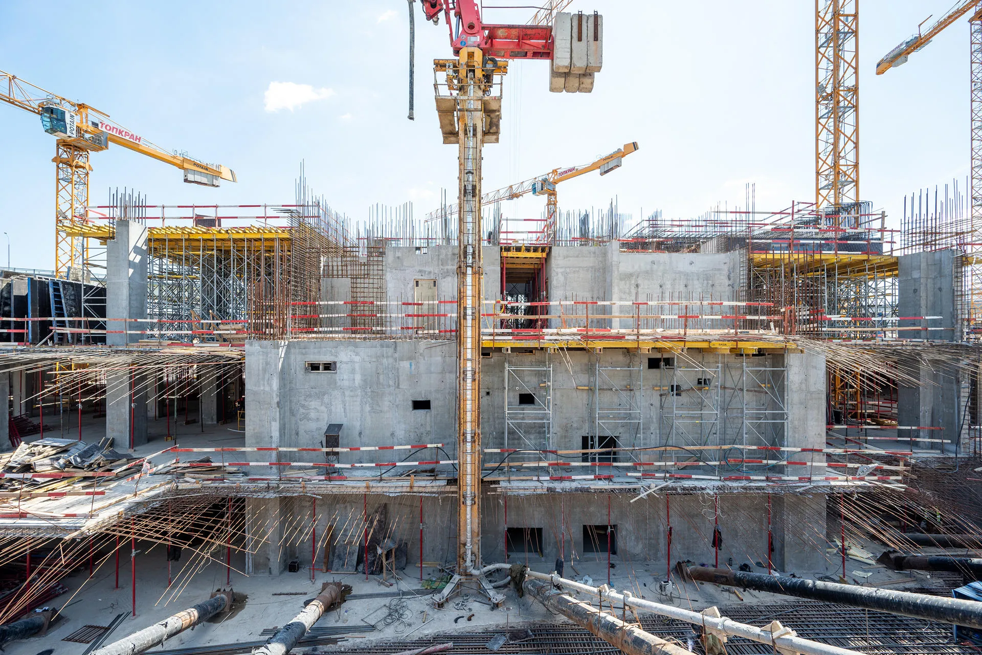 квартал «МИРАПОЛИС» ход строительства