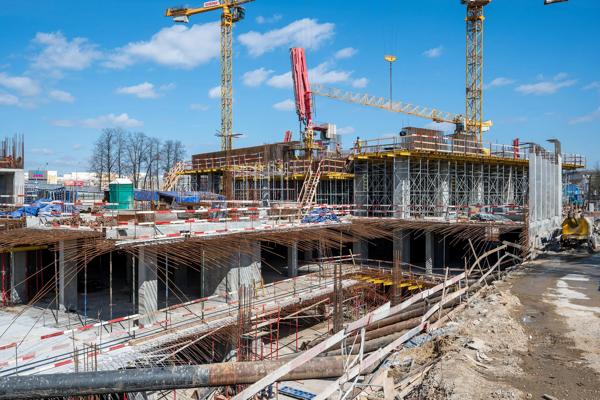квартал «МИРАПОЛИС» ход строительства