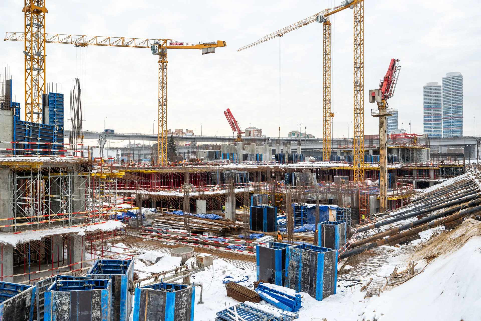 квартал «МИРАПОЛИС» ход строительства