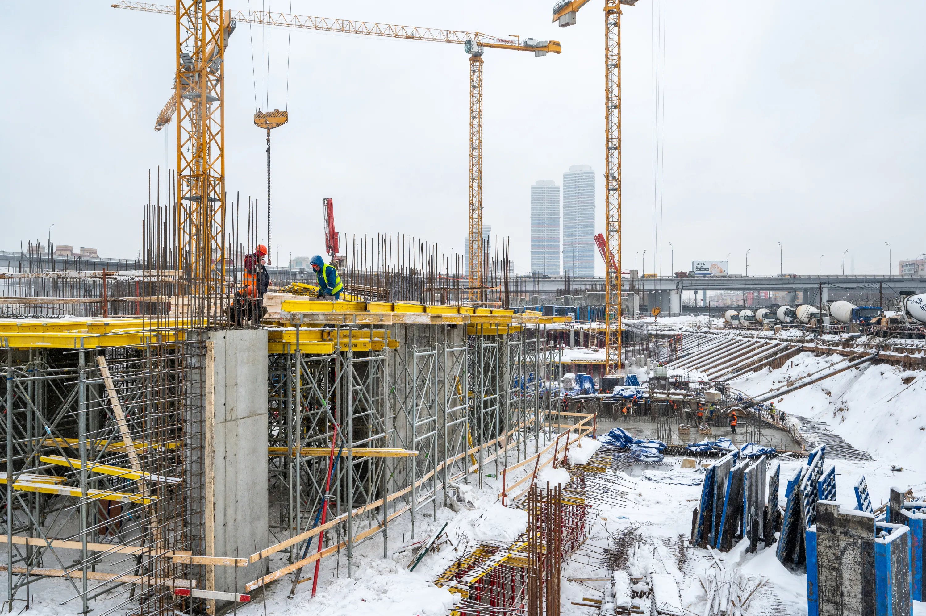 квартал «МИРАПОЛИС» ход строительства