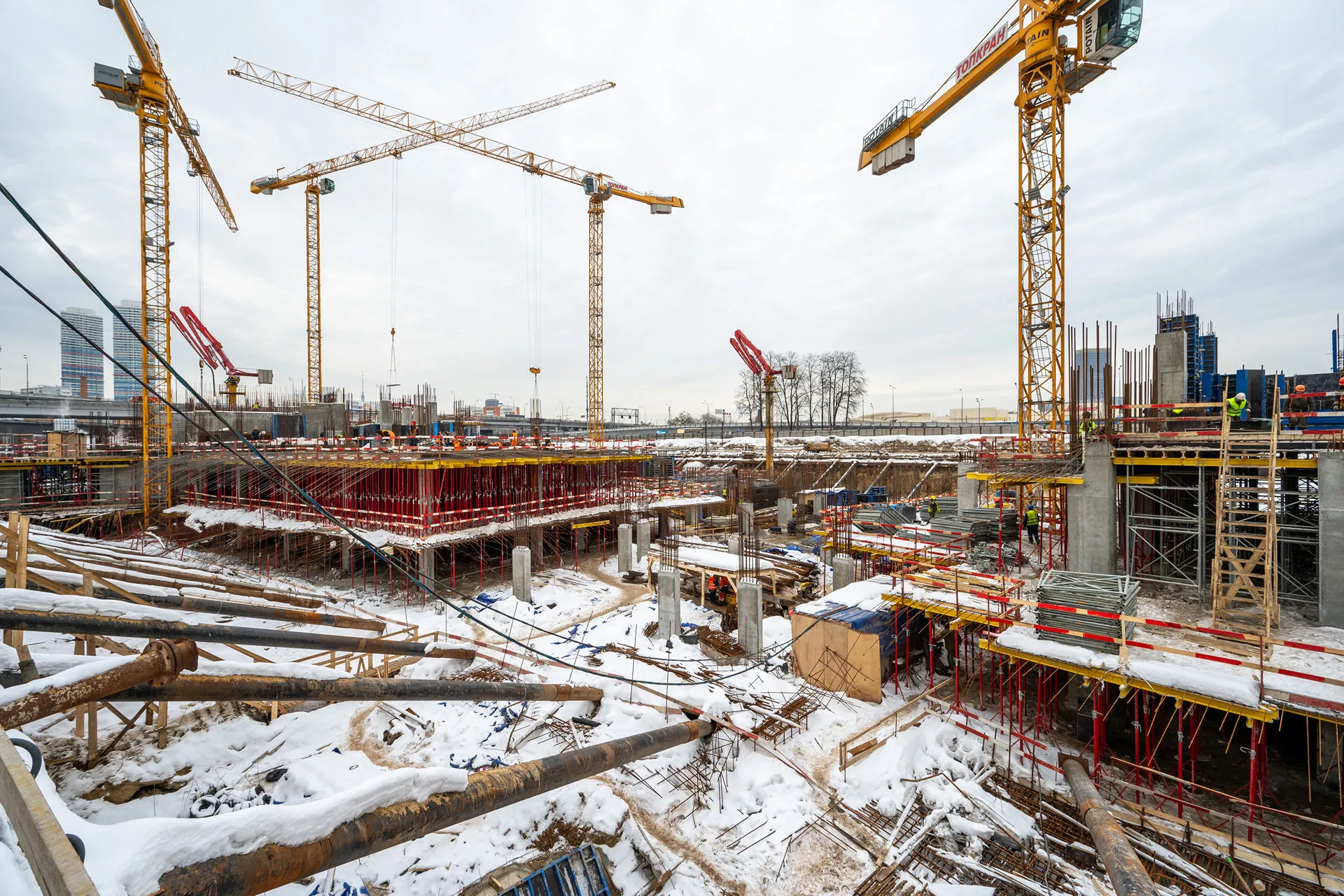 квартал «МИРАПОЛИС» ход строительства